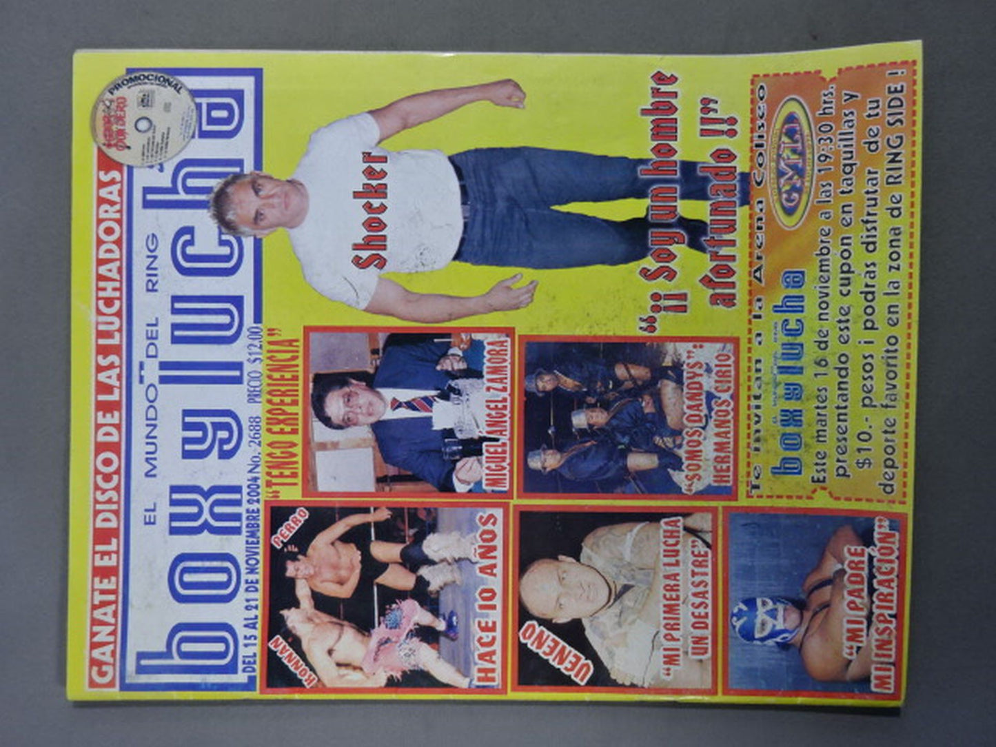 EL MUNDO DEL RING Boxylucha No.2688