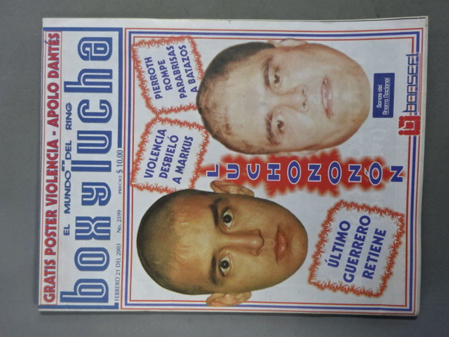 EL MUNDO DEL RING Boxylucha No.2599