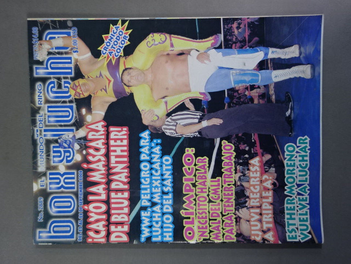 EL MUNDO DEL RING Boxylucha No.2889