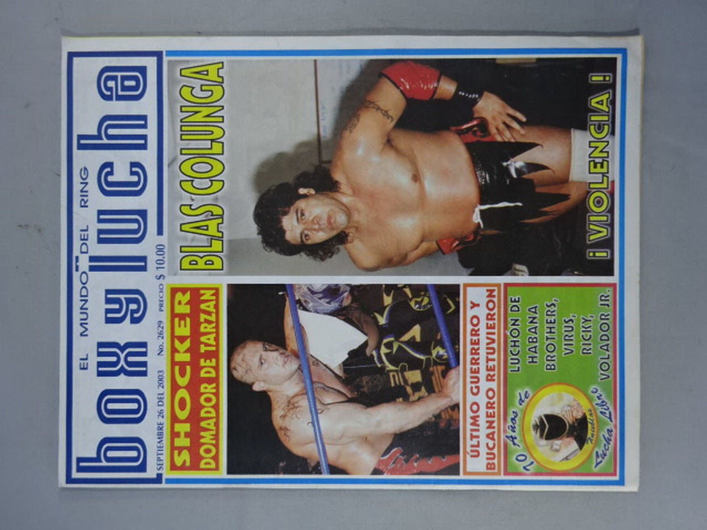 EL MUNDO DEL RING Boxylucha No.2629