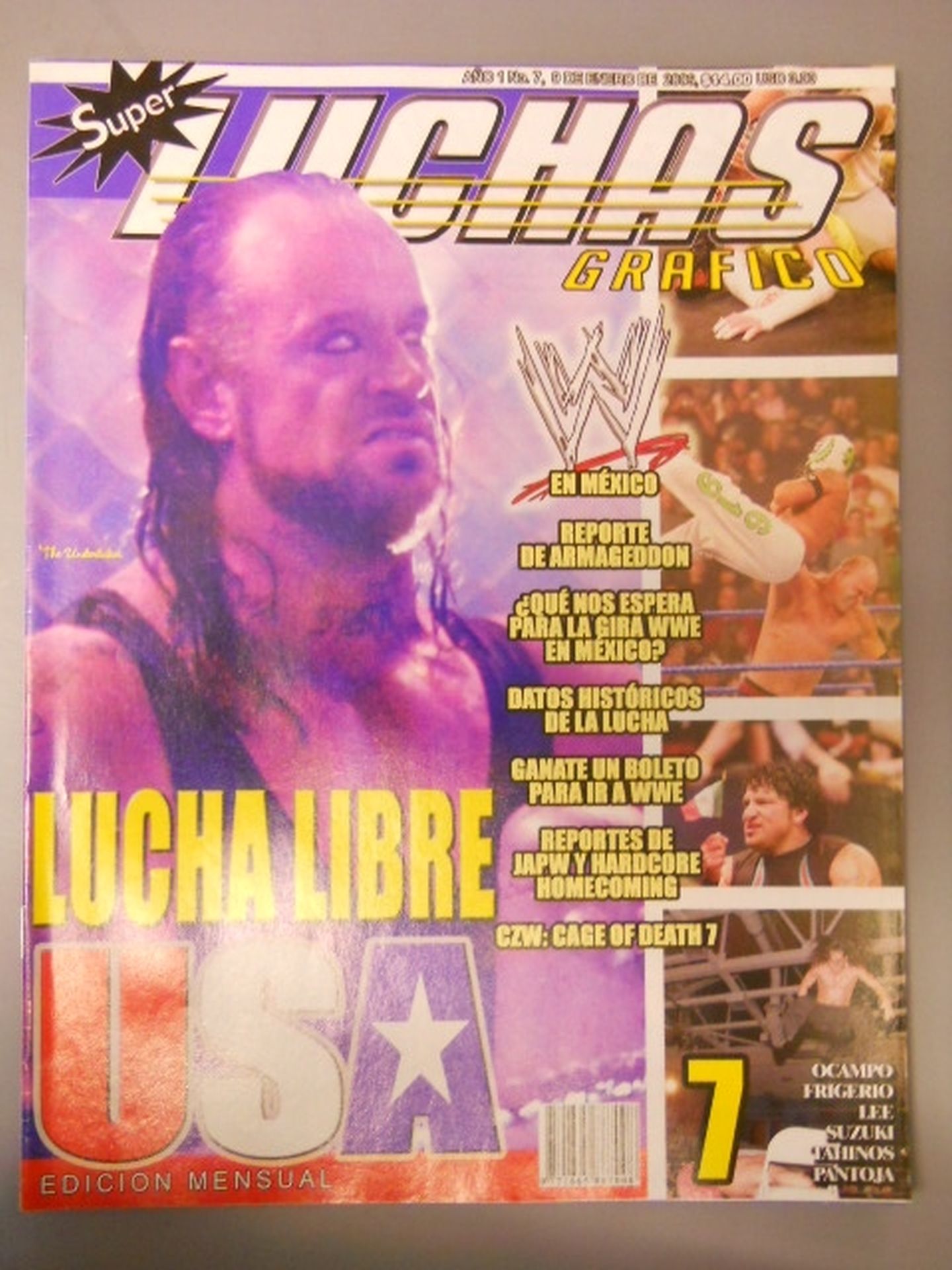 SUPER LUCHAS GRAFICO No.7