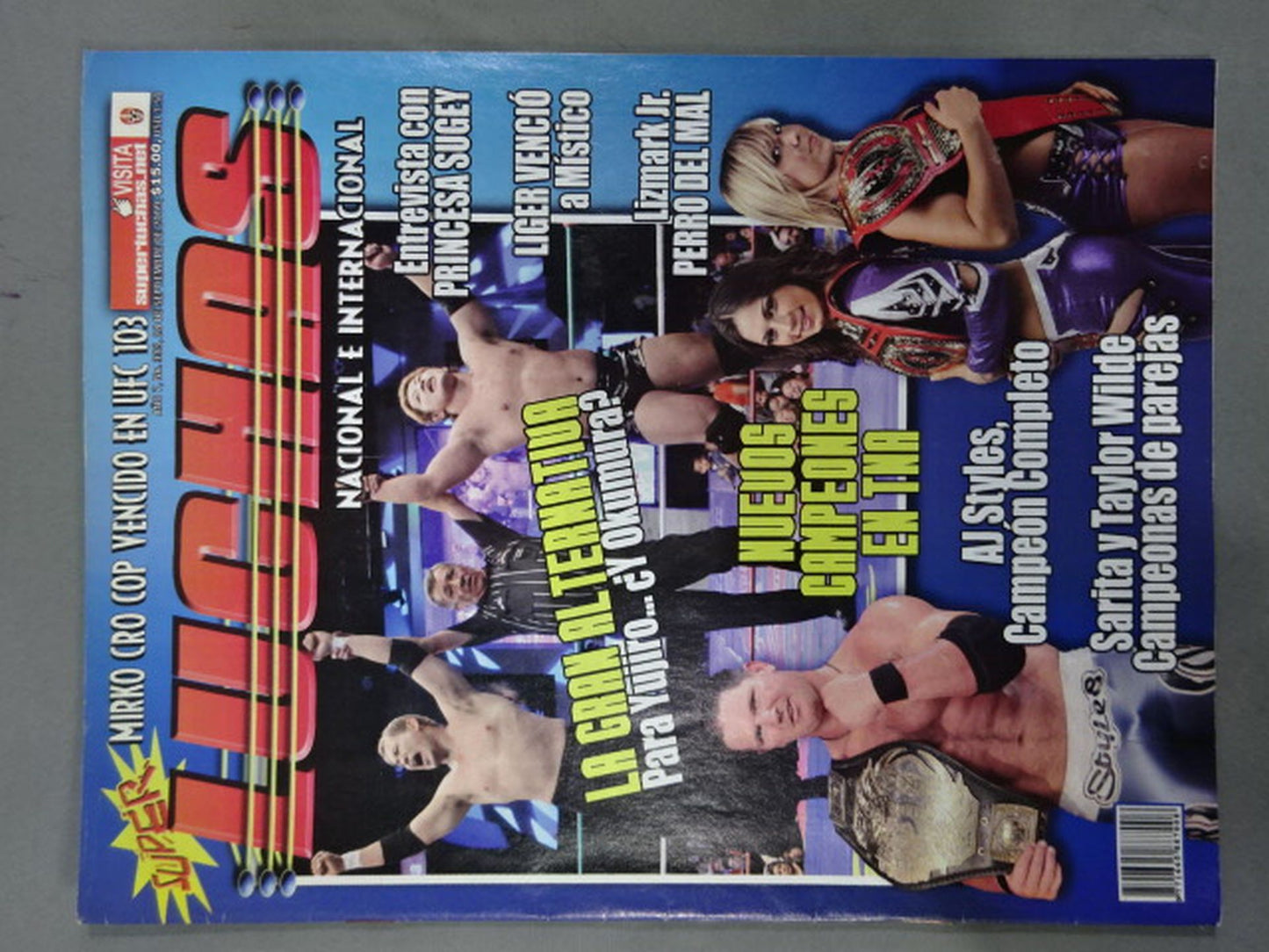 SUPER LUCHAS NACIONAL E INTERNACIONAL No.333