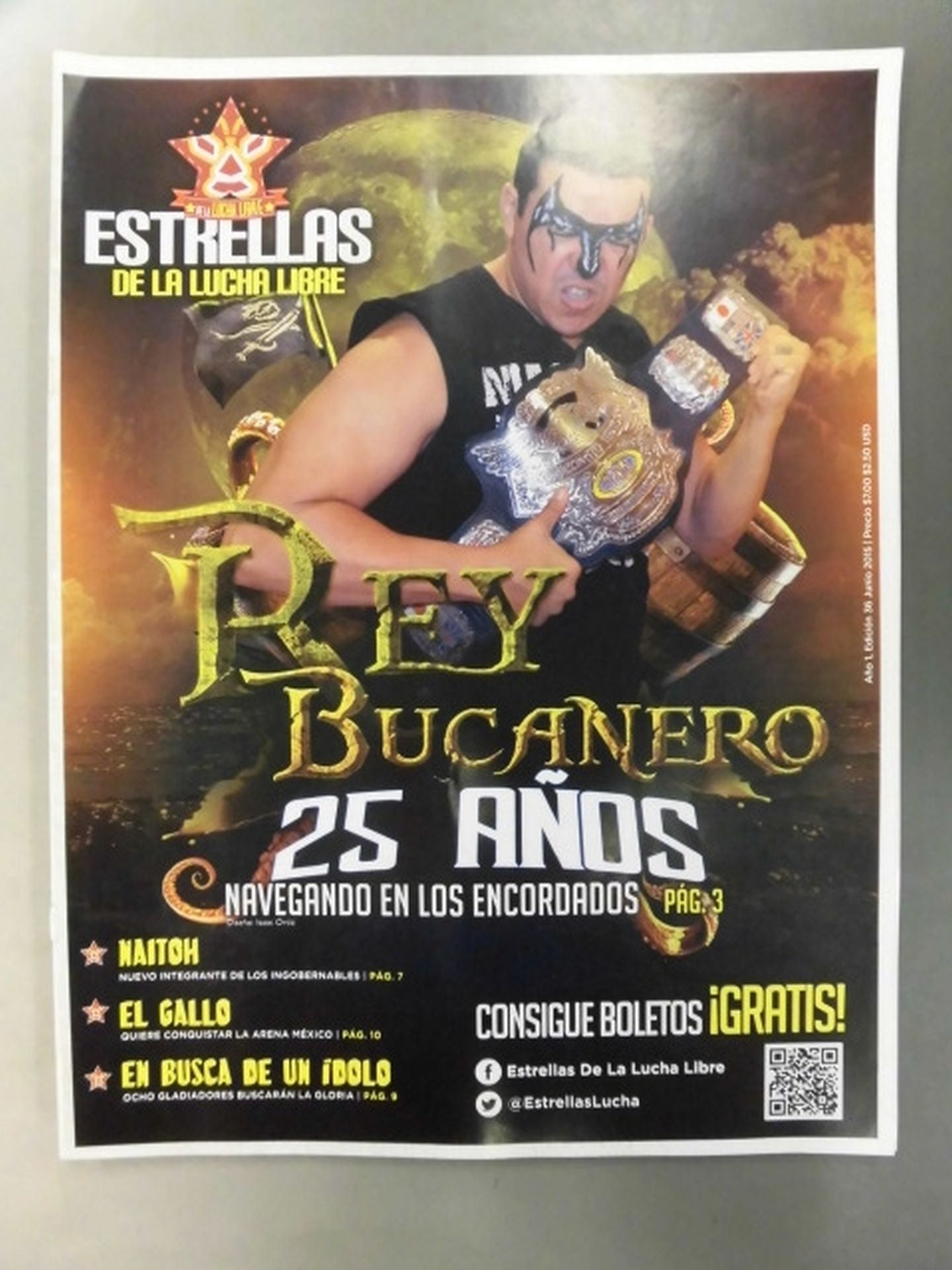 ESTRELLAS DE LA LUCHA LIBRE Edicion.36