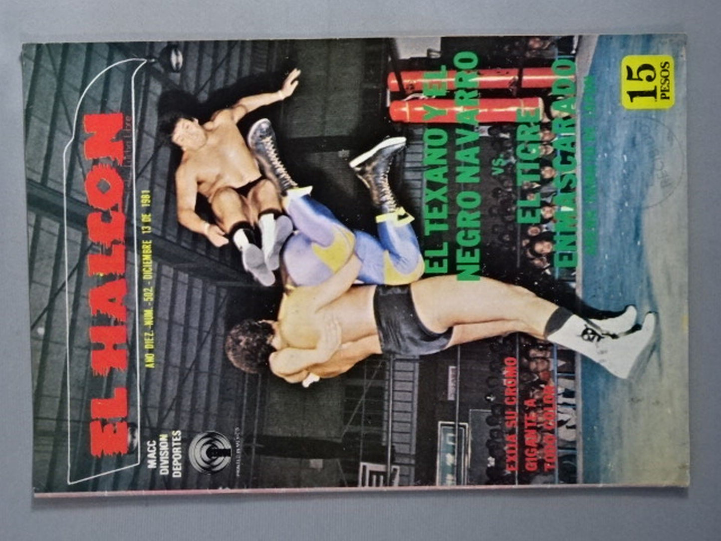 EL HALCON Solo Lucha Libre No.502