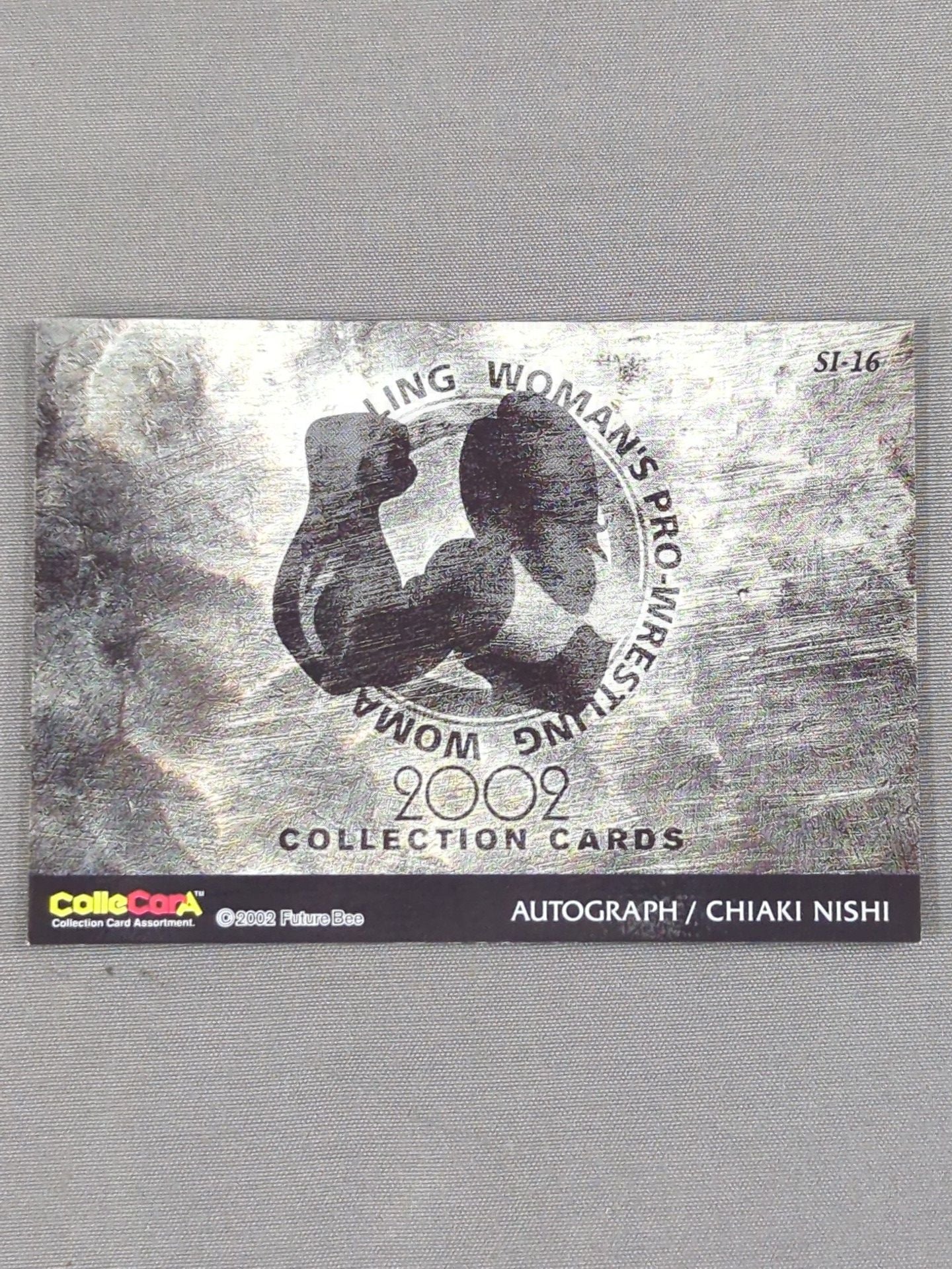 2002 未来蜂 西千明 公式サインカード