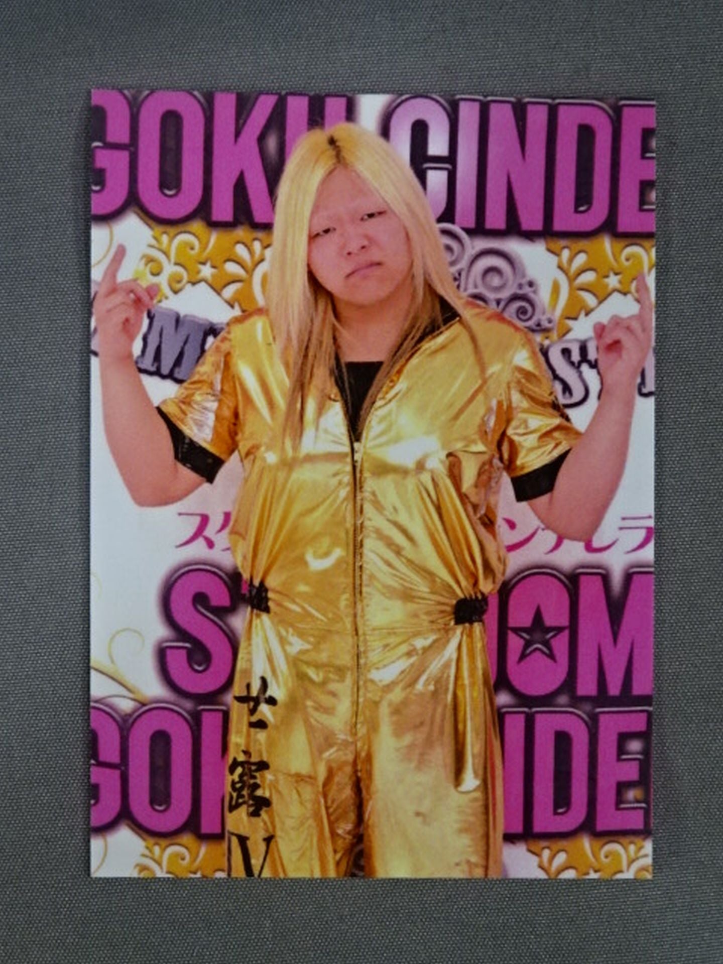 2013 STARDOM COLLECTION CARD 世Ⅳ虎 公式サインカード