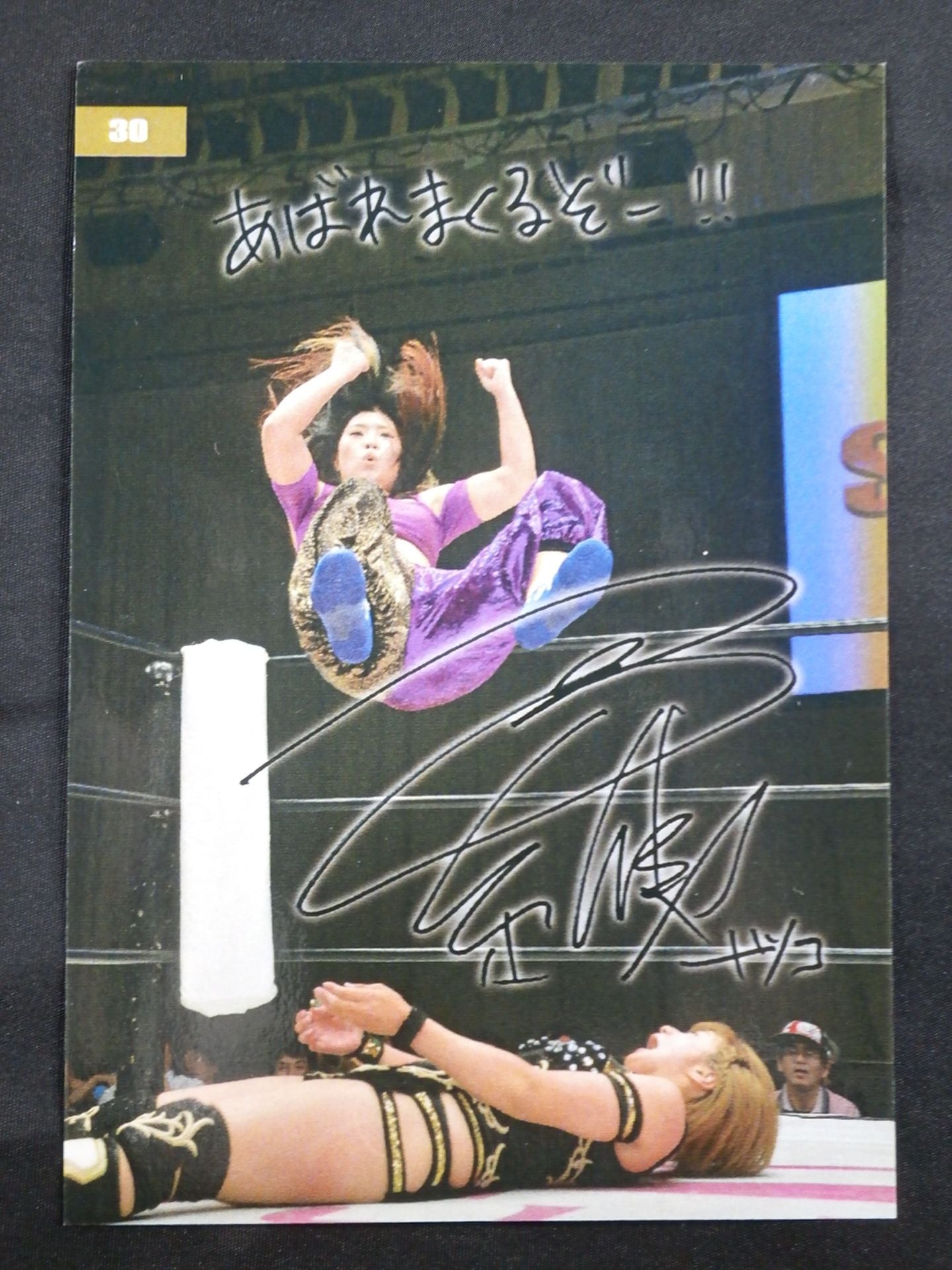 2017 STARDOM COLLECTION CARD 刀羅ナツコ 公式サインカード