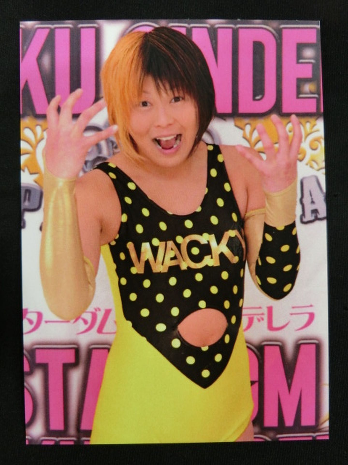 2013 STARDOM COLLECTION CARD 脇澤美穂 公式サインカード