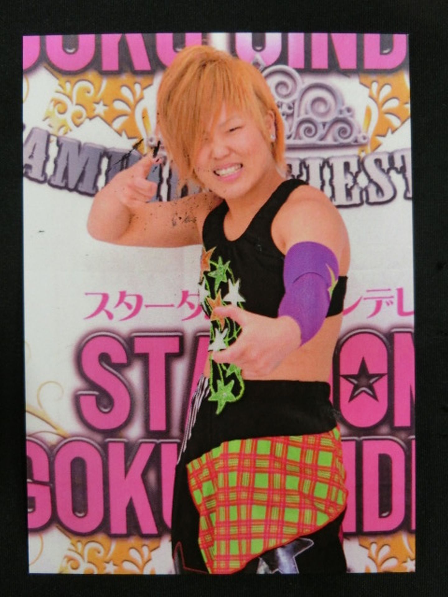 2013 STARDOM COLLECTION CARD 夏樹☆たいよう 公式サインカード