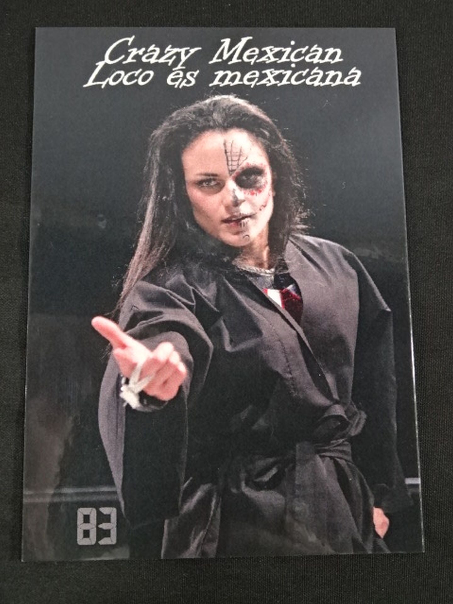 2015 STARDOM COLLECTION CARD Thunder Rosa Official Autographed Card