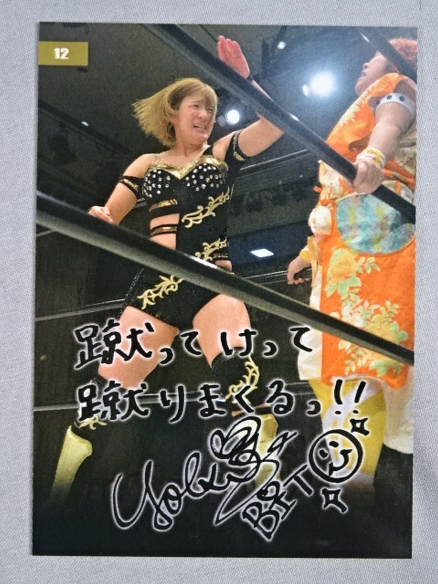2017 STARDOM COLLECTION CARD 美闘陽子 公式サインカード②