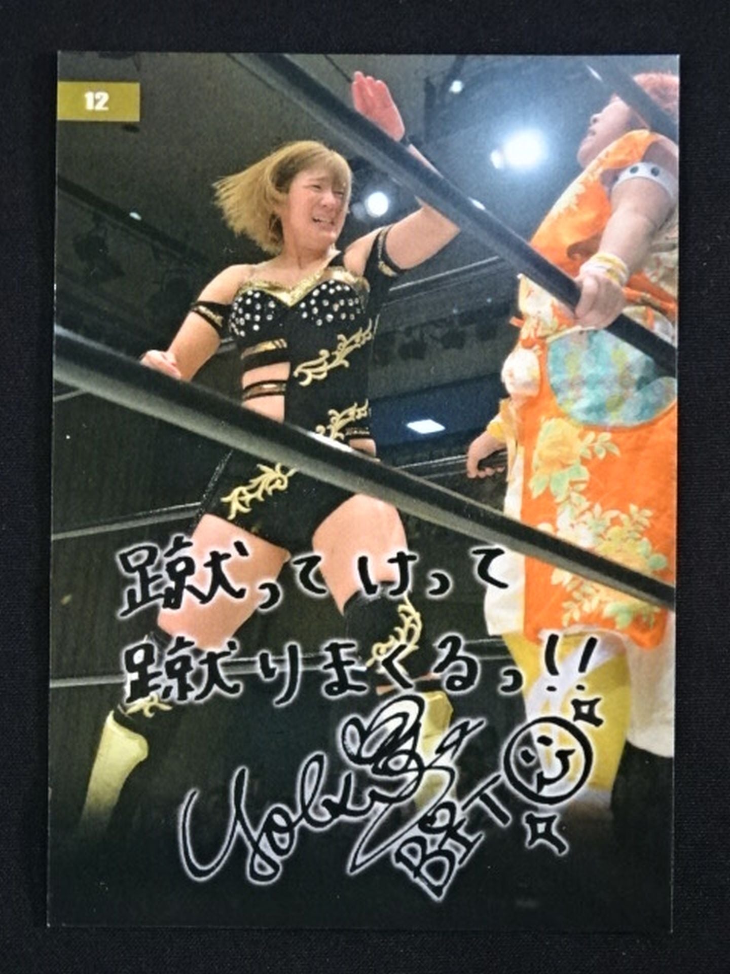 2017 STARDOM COLLECTION CARD 美闘陽子 公式サインカード②