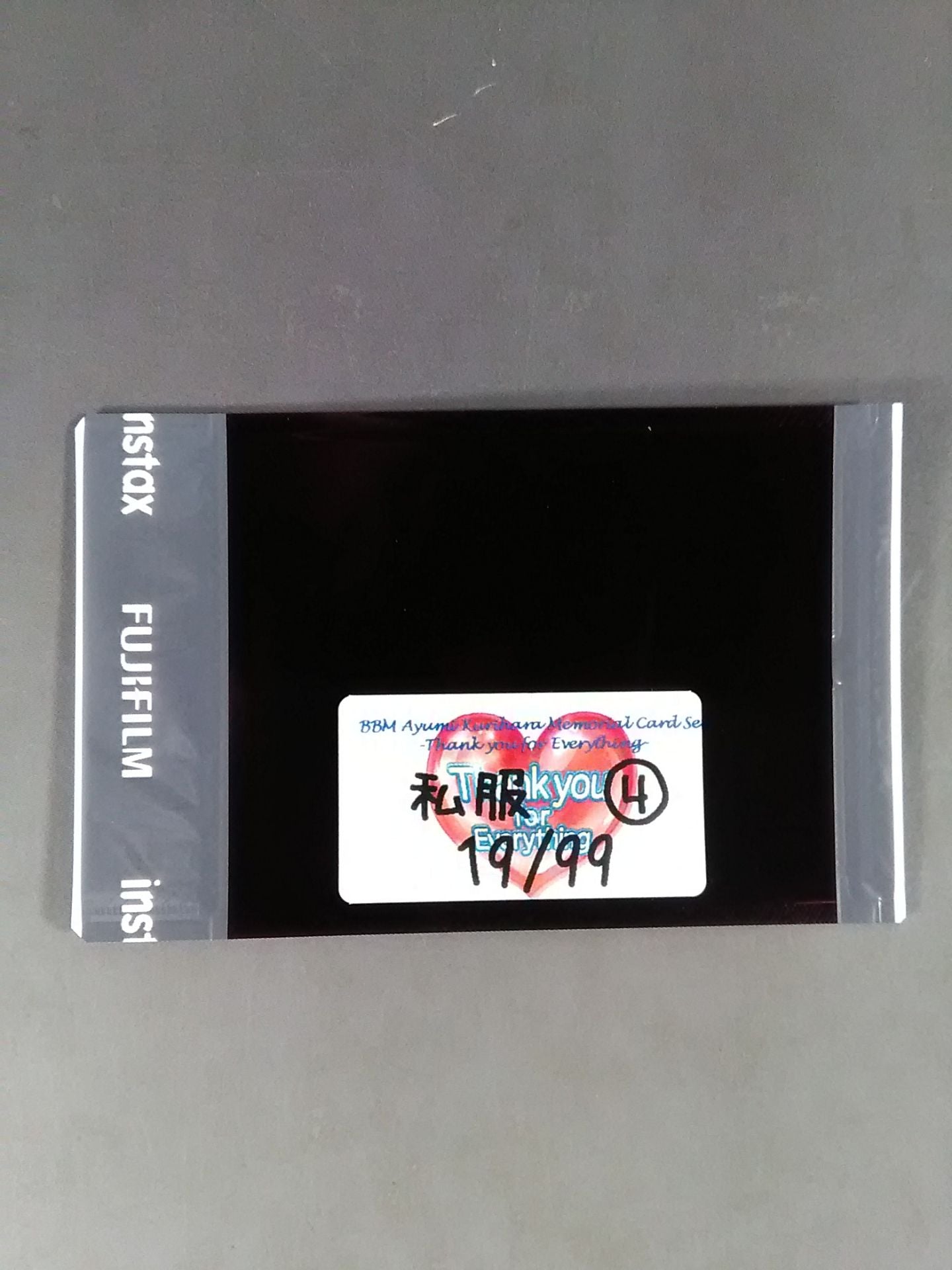 2013 BBM 栗原あゆみ 直筆サイン入り 公式チェキカード