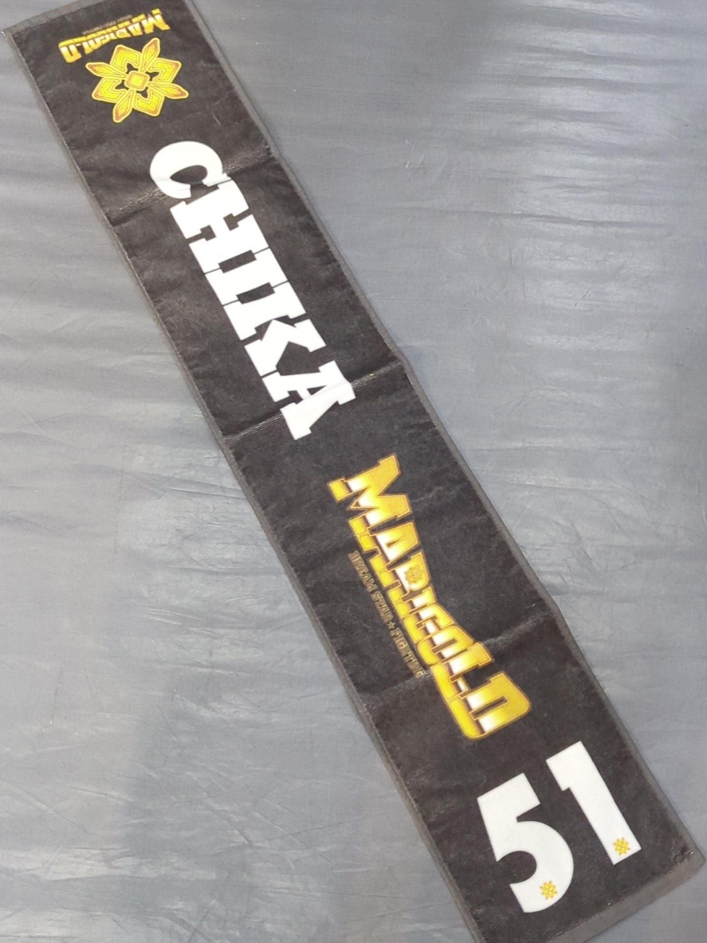 Chika Goto #51 Marigold Muffler Towel
