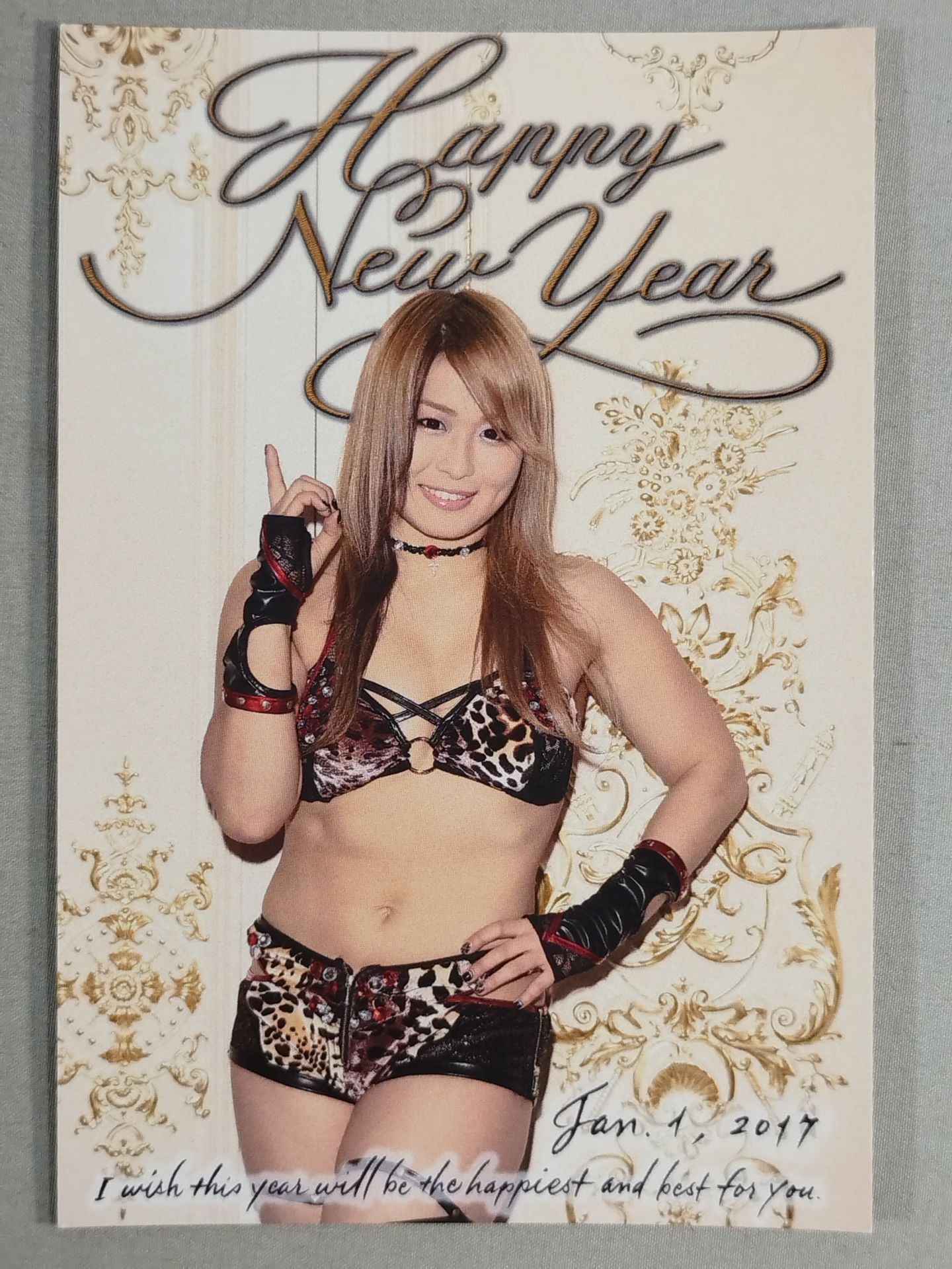 ★ ★ not sold in stores Io Shirai (Iyo Sky) 2017 New Year's Card