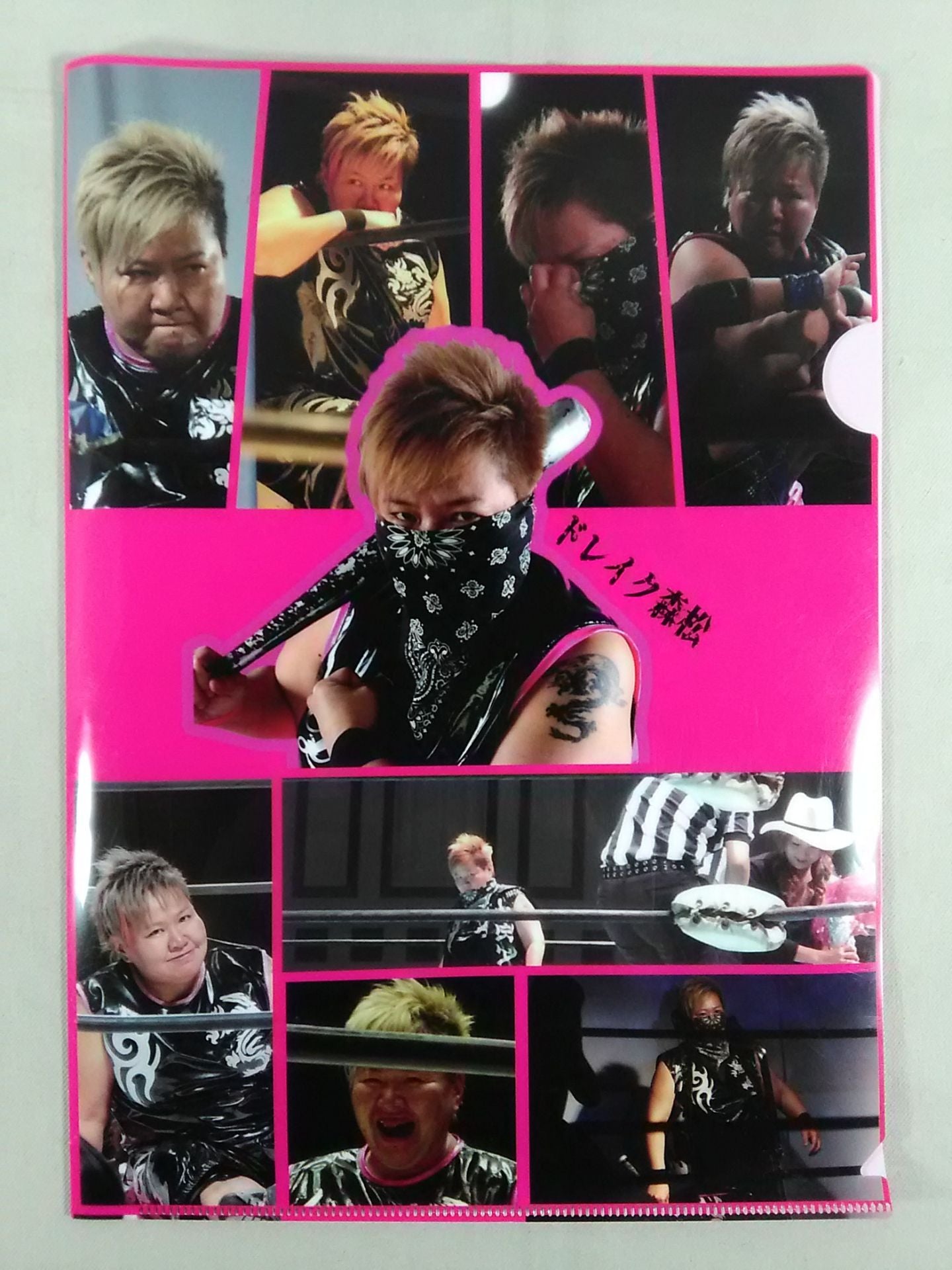 【Hand signed autograph】【Hand signed autograph】 Drake Morimatsu plastic file folder folder