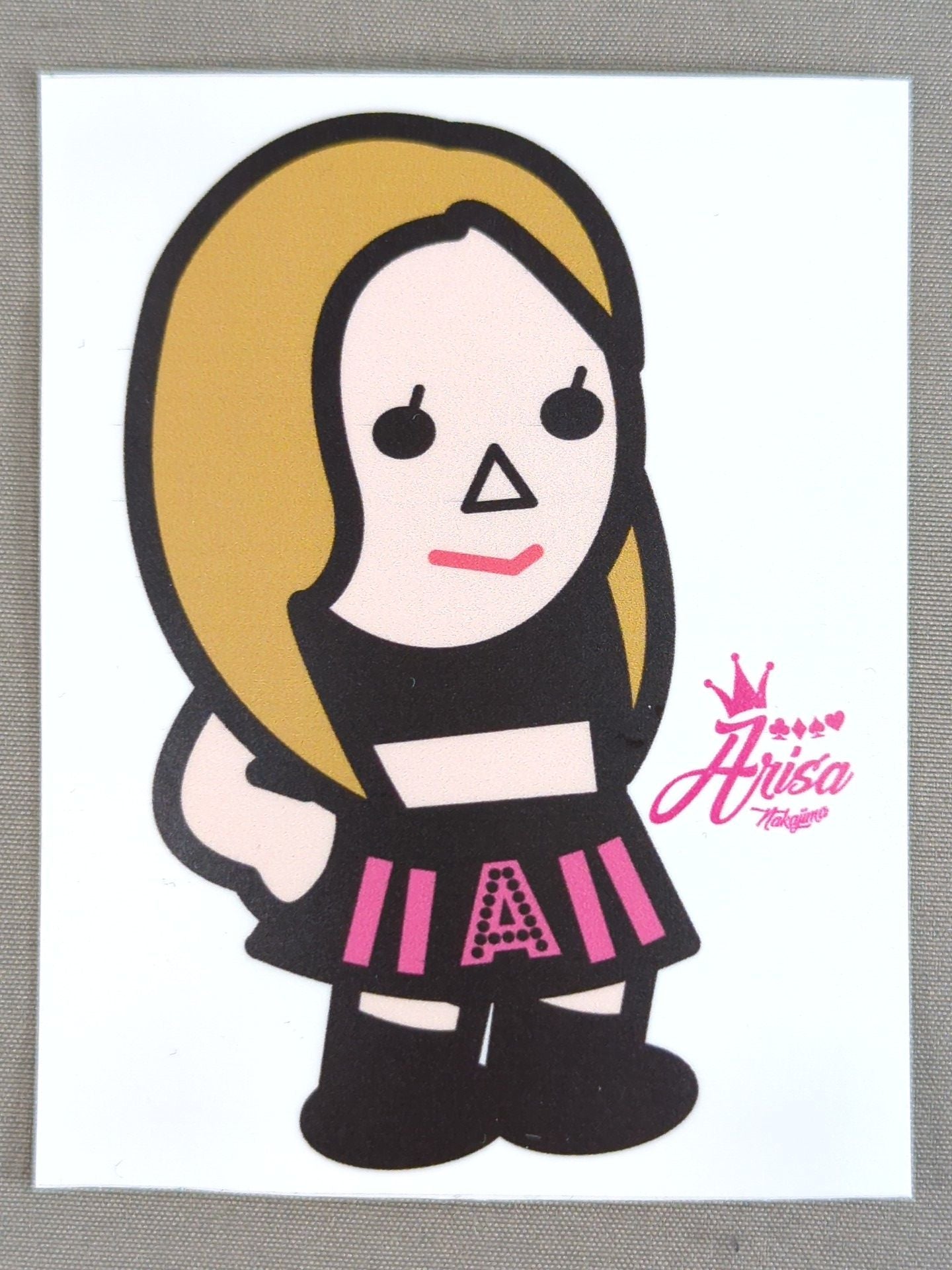 中島安里紗 SEAdLINNNG 選手イラストステッカー