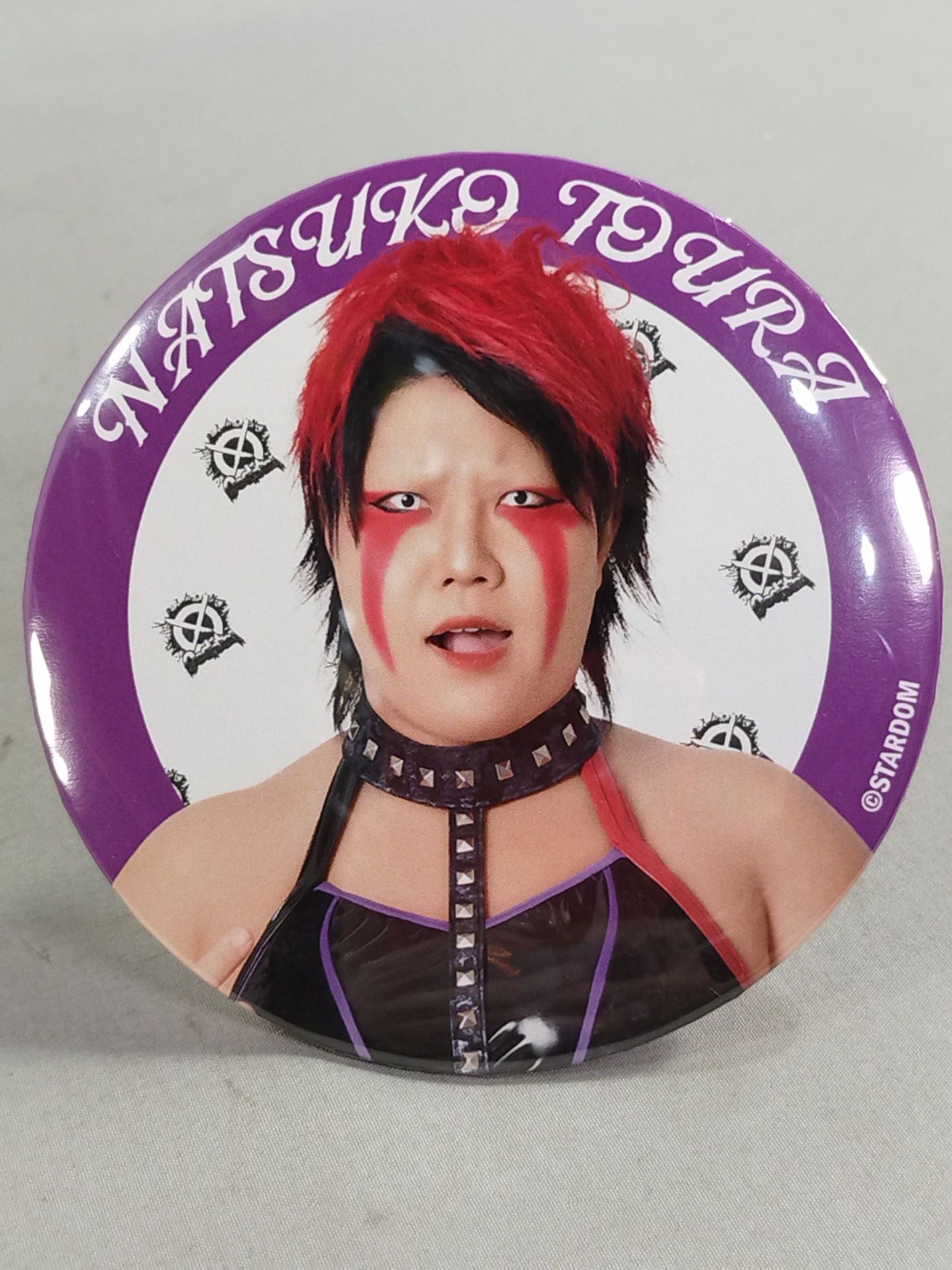 Natsuko Tora Stardom Trading BIG PinBack button 2023