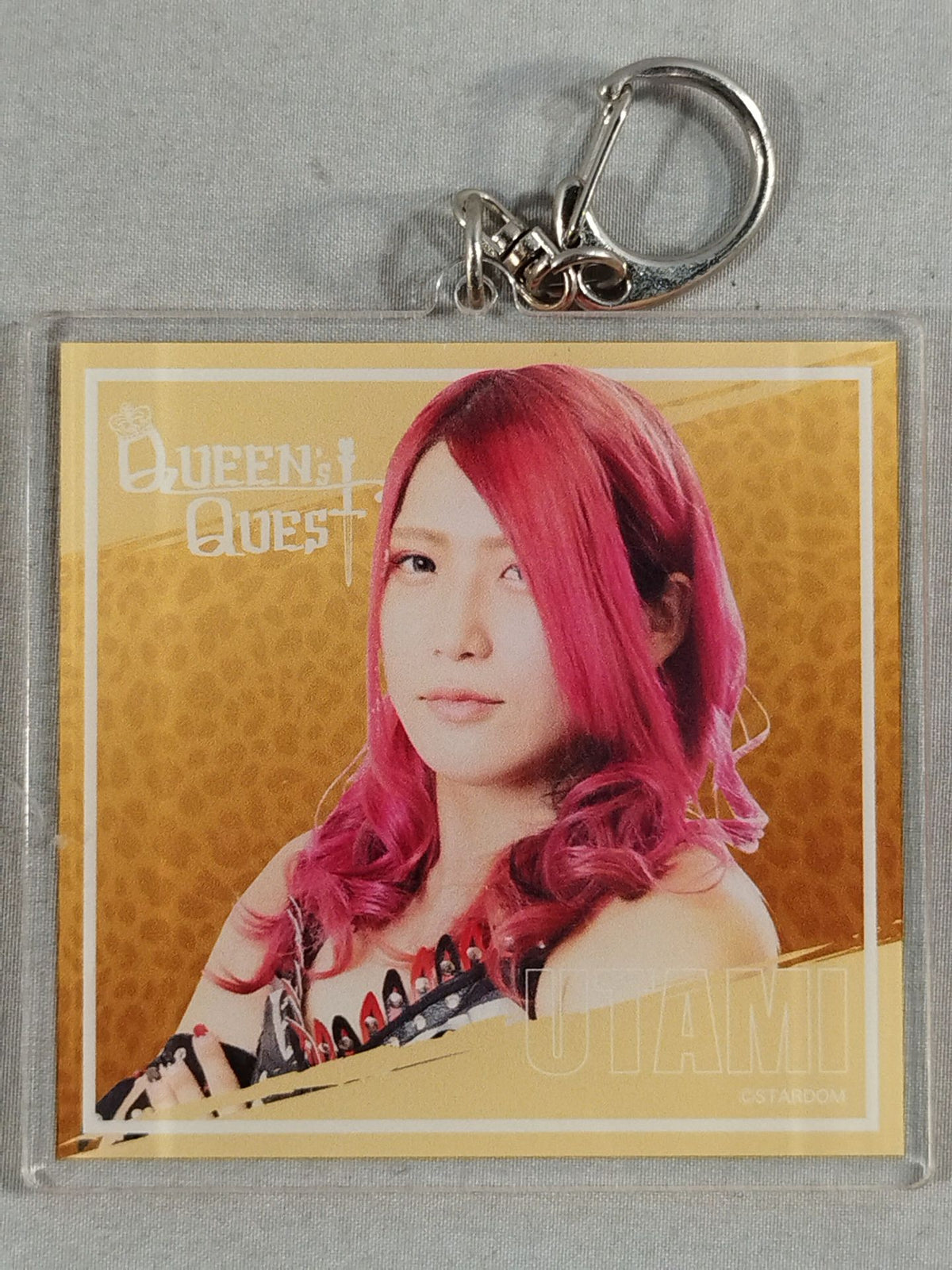 Utami Hayashishita Trading Acrylic Photo Keychain