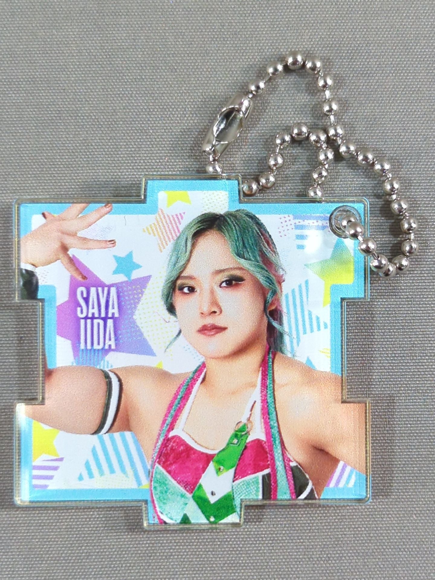 Saya Iida Stardom Random Puzzle Keychain