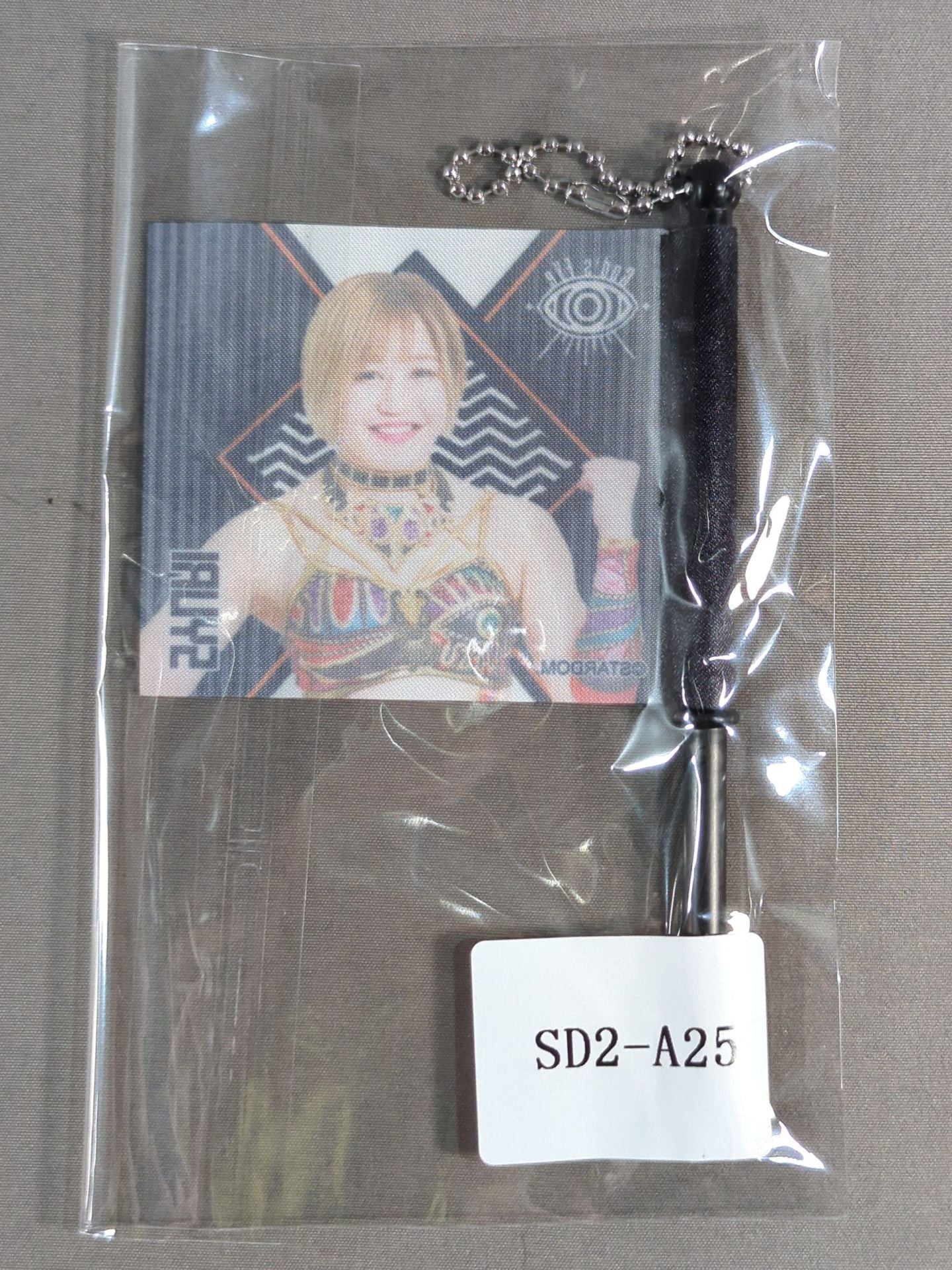Zhu Li STARDOM× Webpong Flag Keychain