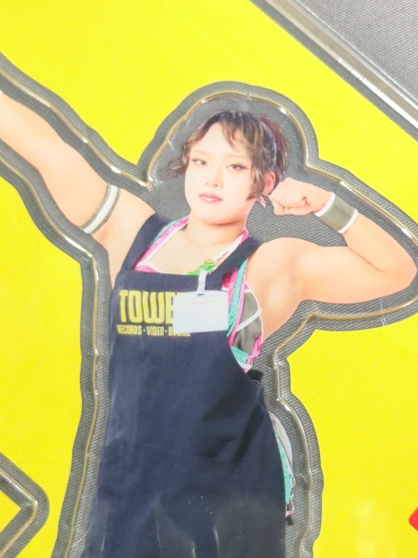 飯田沙耶 STARDOM×TOWER RECORDS トレーディング アクスタプレート