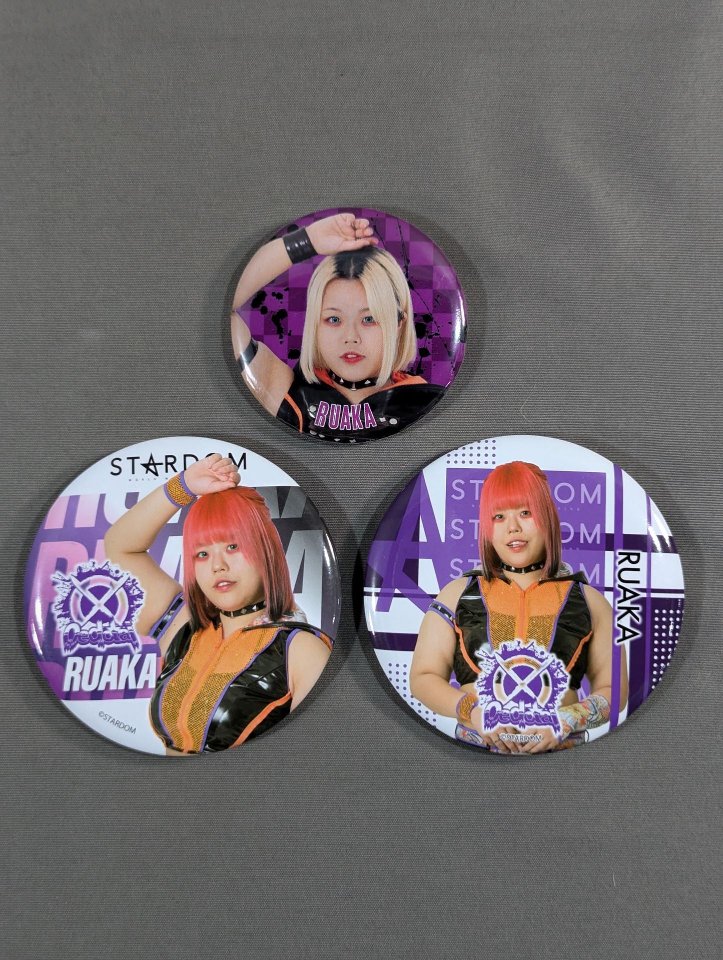 ★Violent Freezer★ RUAKA PinBack button set(1)