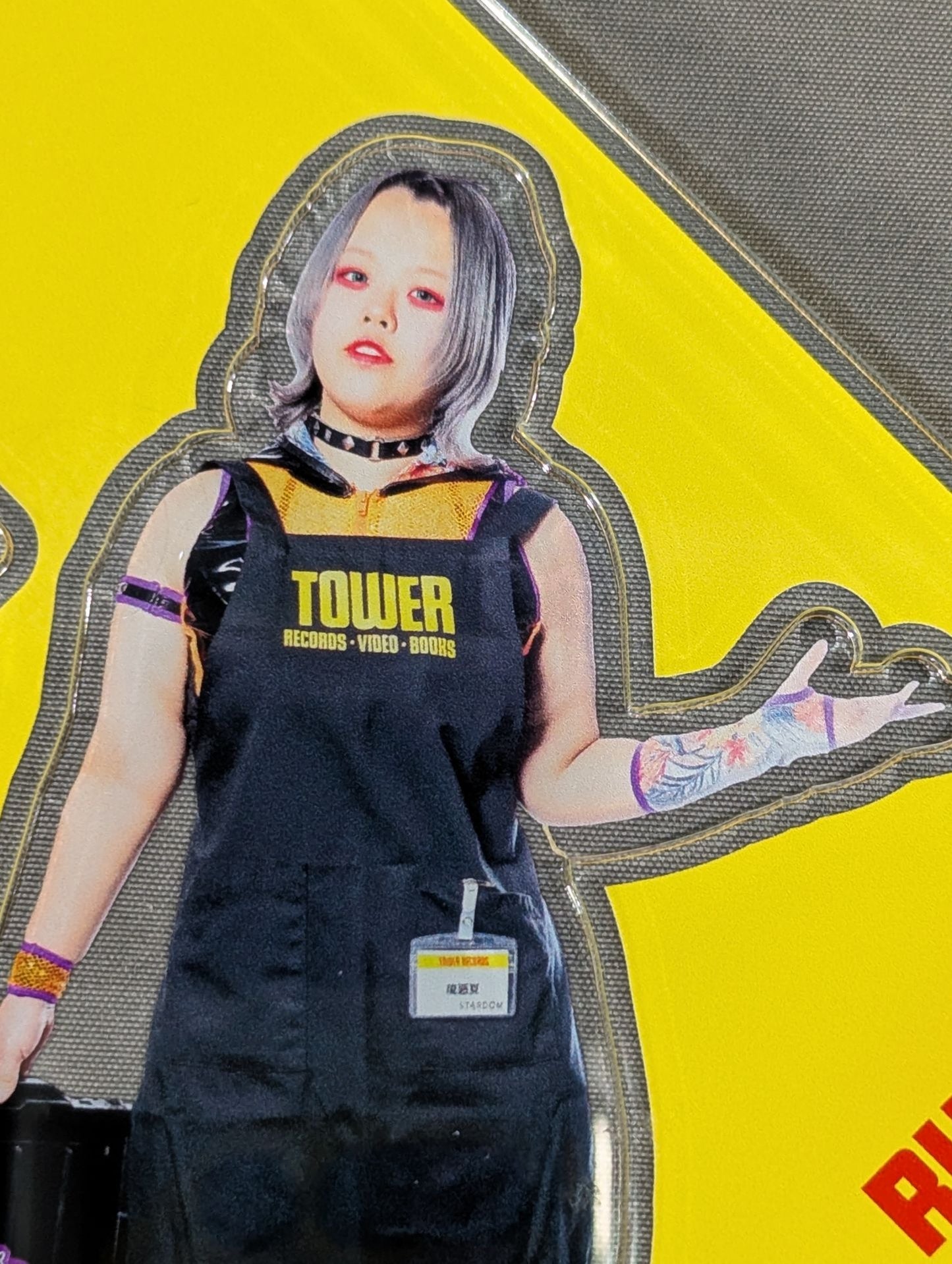 琉悪夏 STARDOM×TOWER RECORDS アクスタプレート