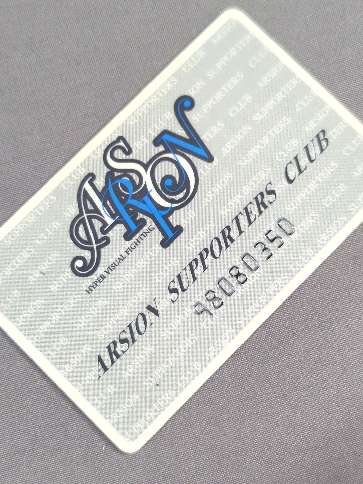 ARSION Members Card Set