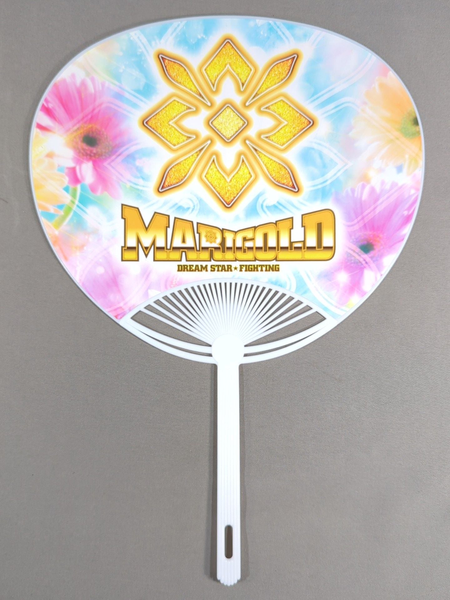 ビクトリア弓月 マリーゴールド うちわ