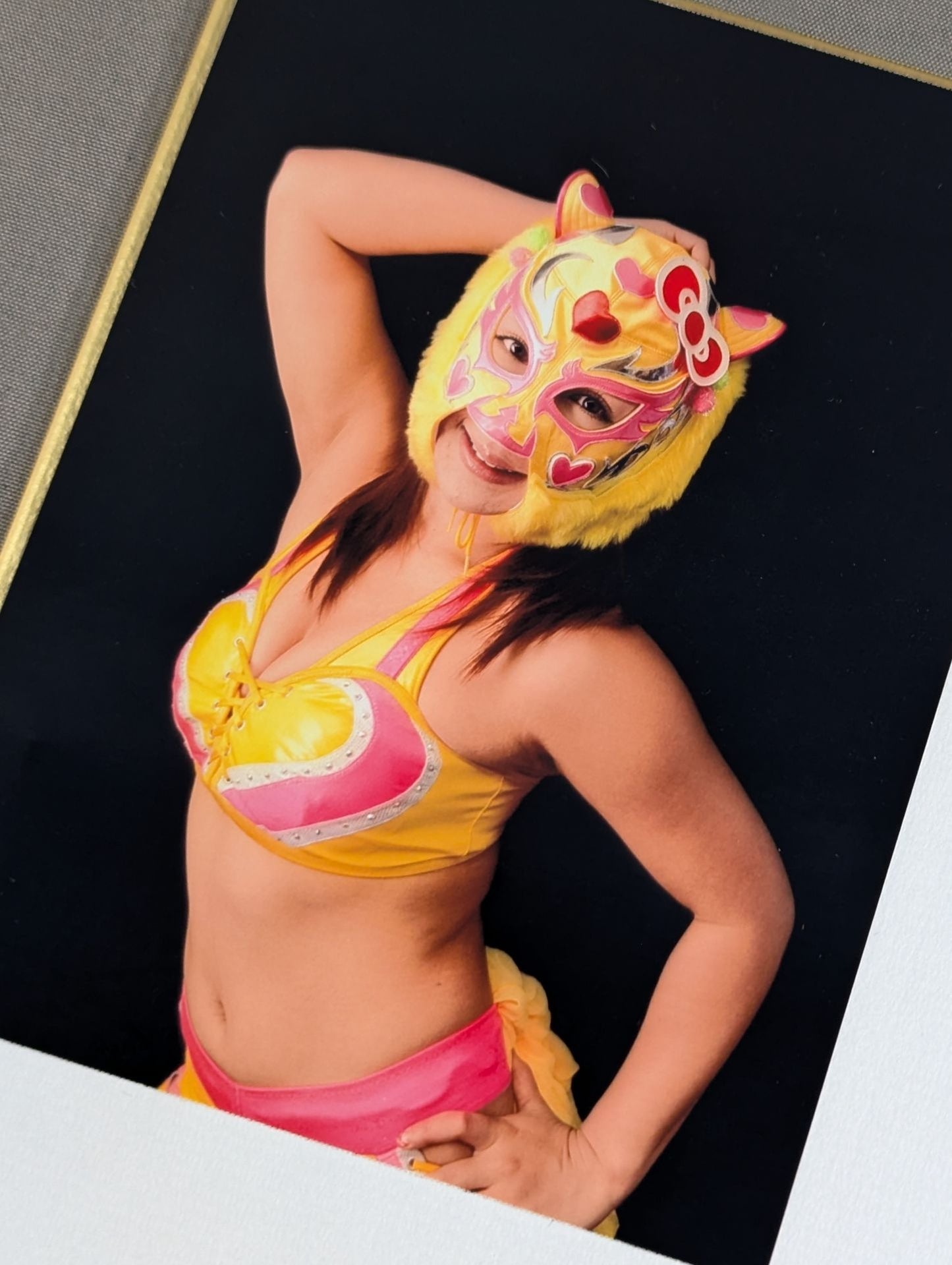 愛川ゆず季(ブロマイド貼付)