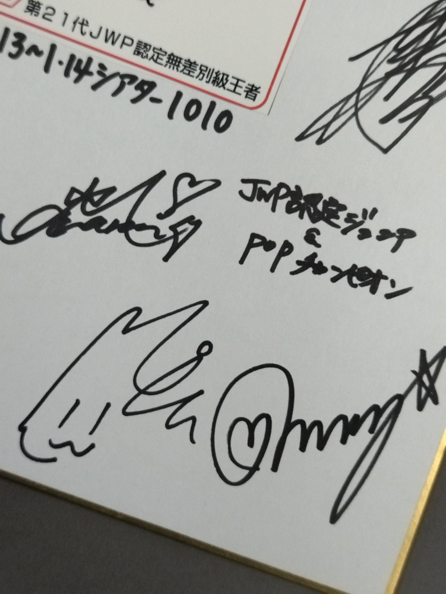 ★JWP Certified Indiscriminate Title Next Challenger Determination All Generations 2DAYS Tournament ★ All 13 Fighters Letter