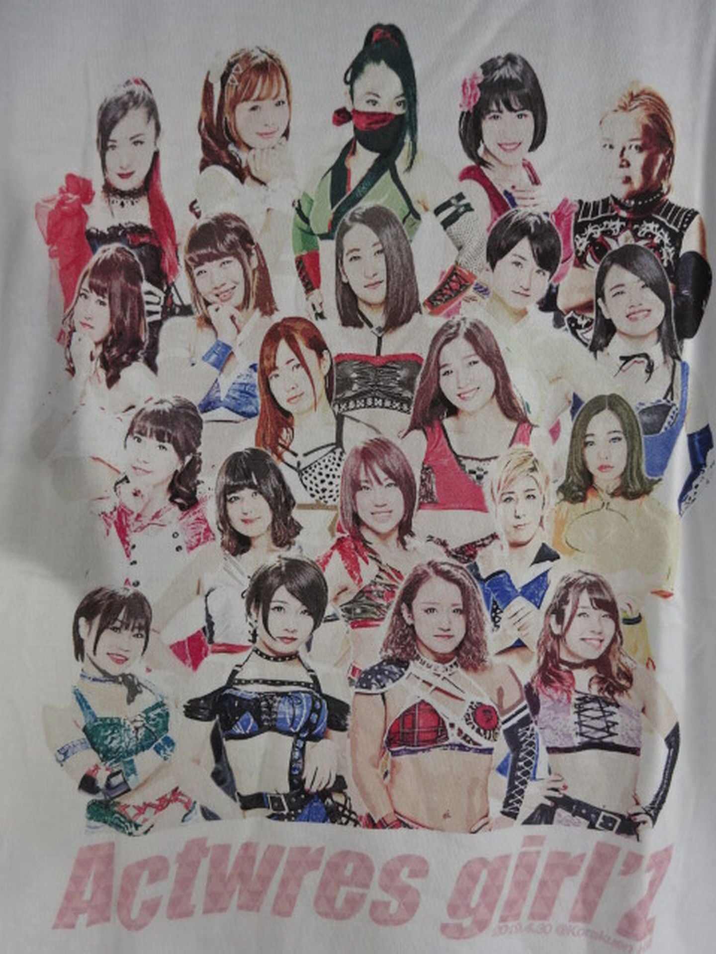 アクトレスガールズ「2019.4.30 後楽園ホール大会」フォトTシャツ