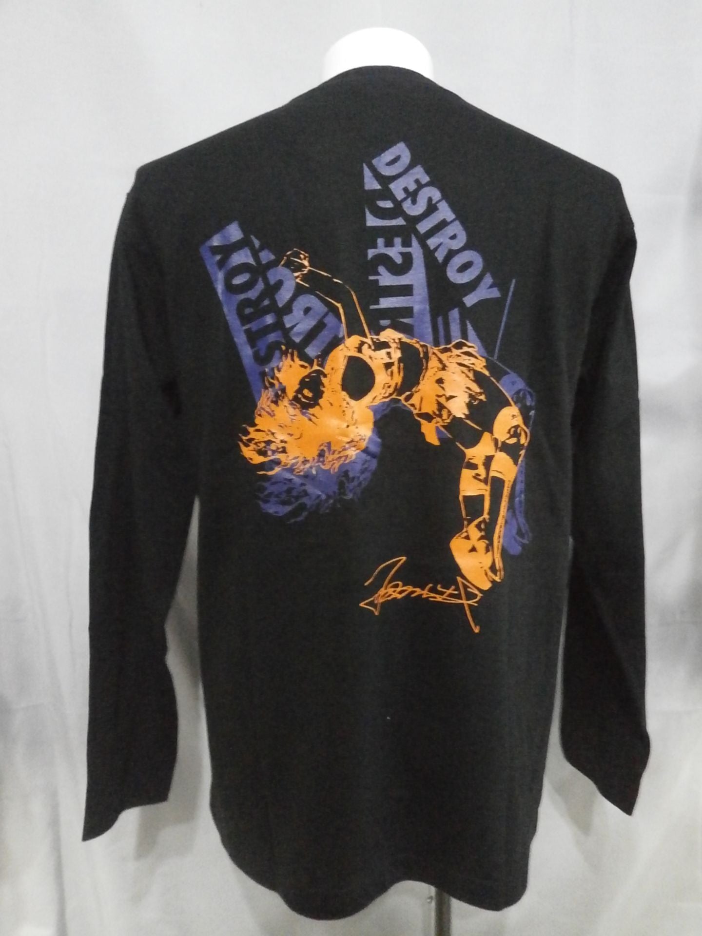 松本浩代「ROCK DROP」ロングスリーブTシャツ①(ブラック)