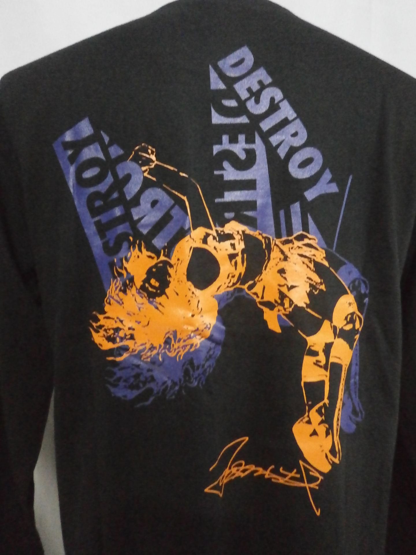 松本浩代「ROCK DROP」ロングスリーブTシャツ①(ブラック)