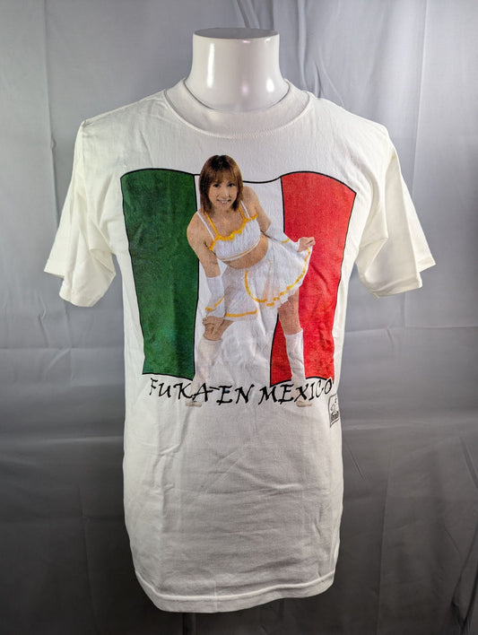 2009 LUCHA FAN FEST 風香フォトプリント Tシャツ(ホワイト)