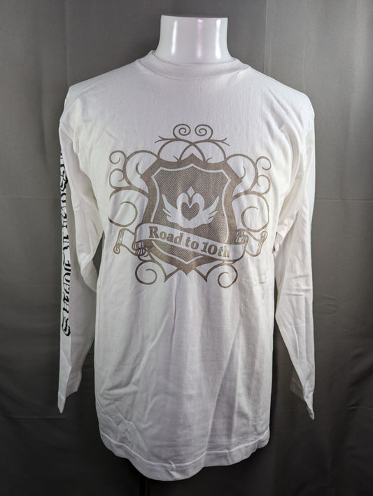 Ray "Road to 10th" Long T-Shirt (White)