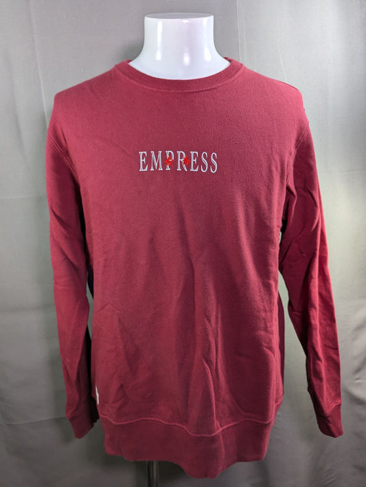 ★HTML ZERO3×STARDOM★ 舞華 コラボ スウェットトレーナー(ワインレッド)