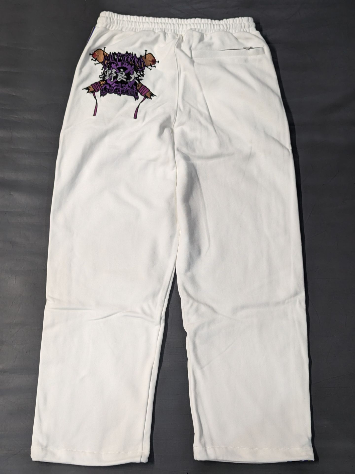OEDO TAI  GALFY×OED Collaboration KUGI BAT Track Pants(White)