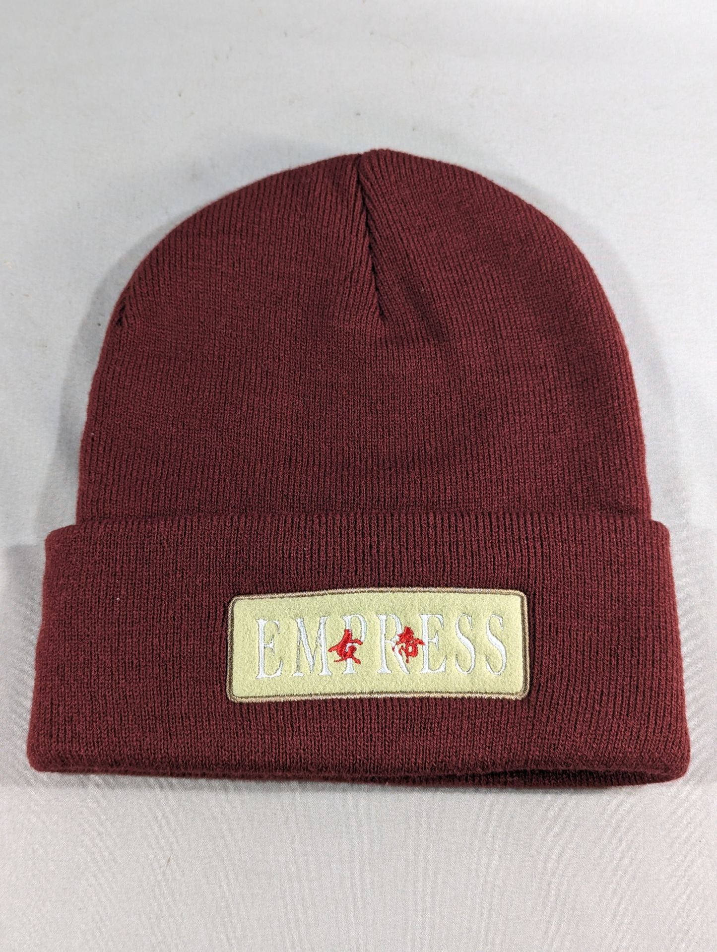 ★HTML ZERO3×STARDOM★ Maika  Collaboration Knit Cap (1) (Wine Red)
