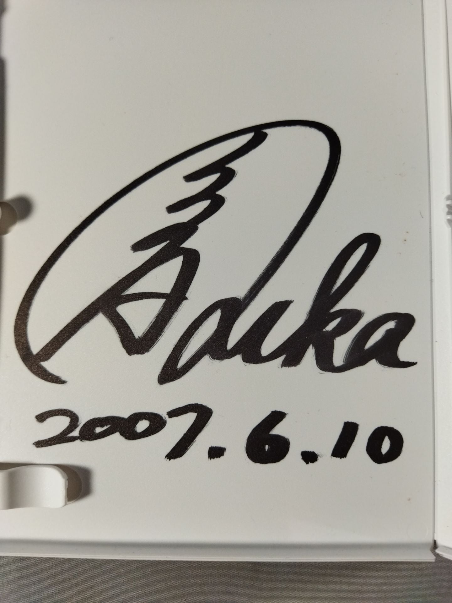 【Fuka hand signed autograph 】Fighting Beauty ~FESTA 2006~