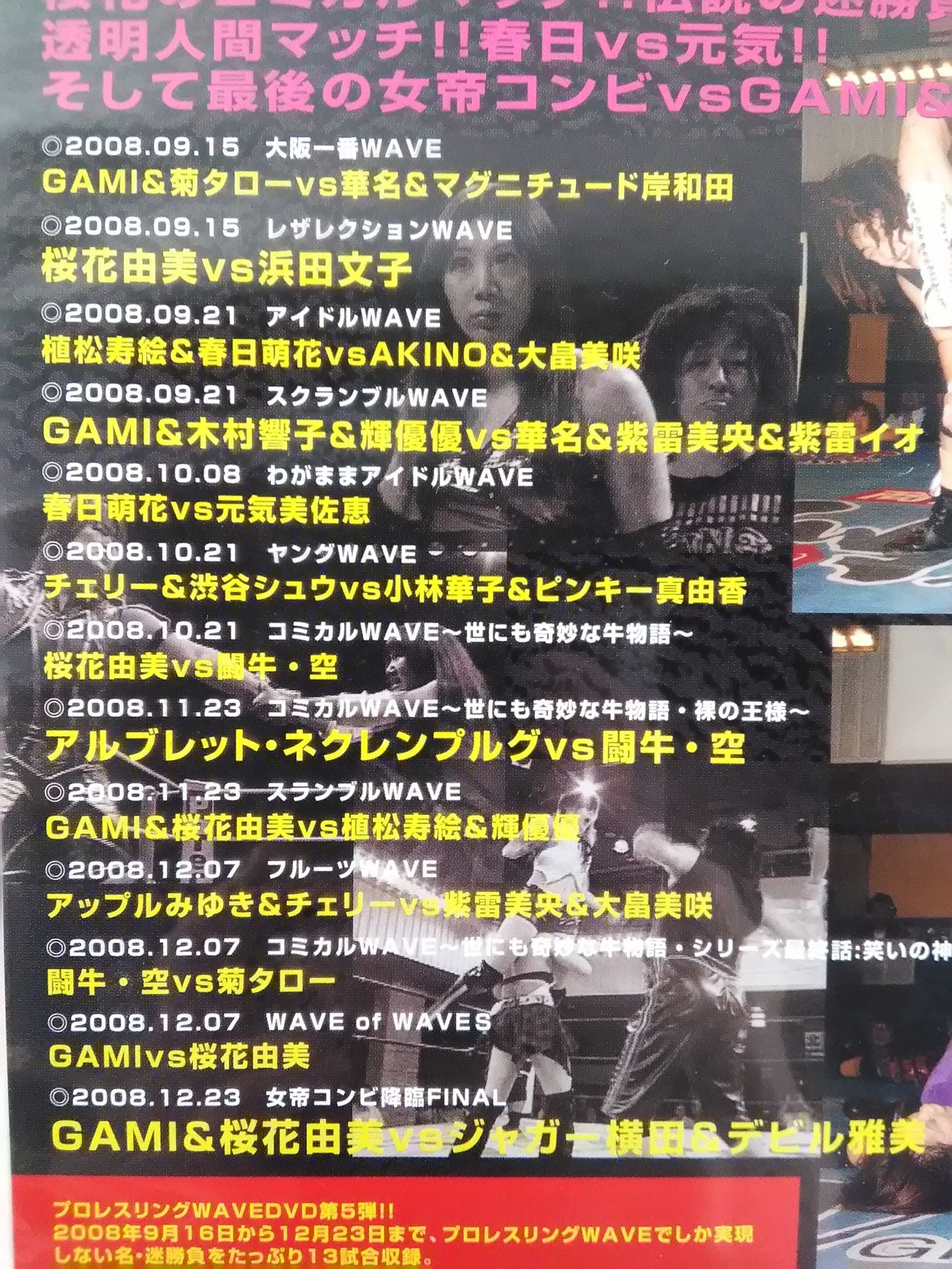 WAVE コレクション 3 / 2008.9.15~2008.12.23