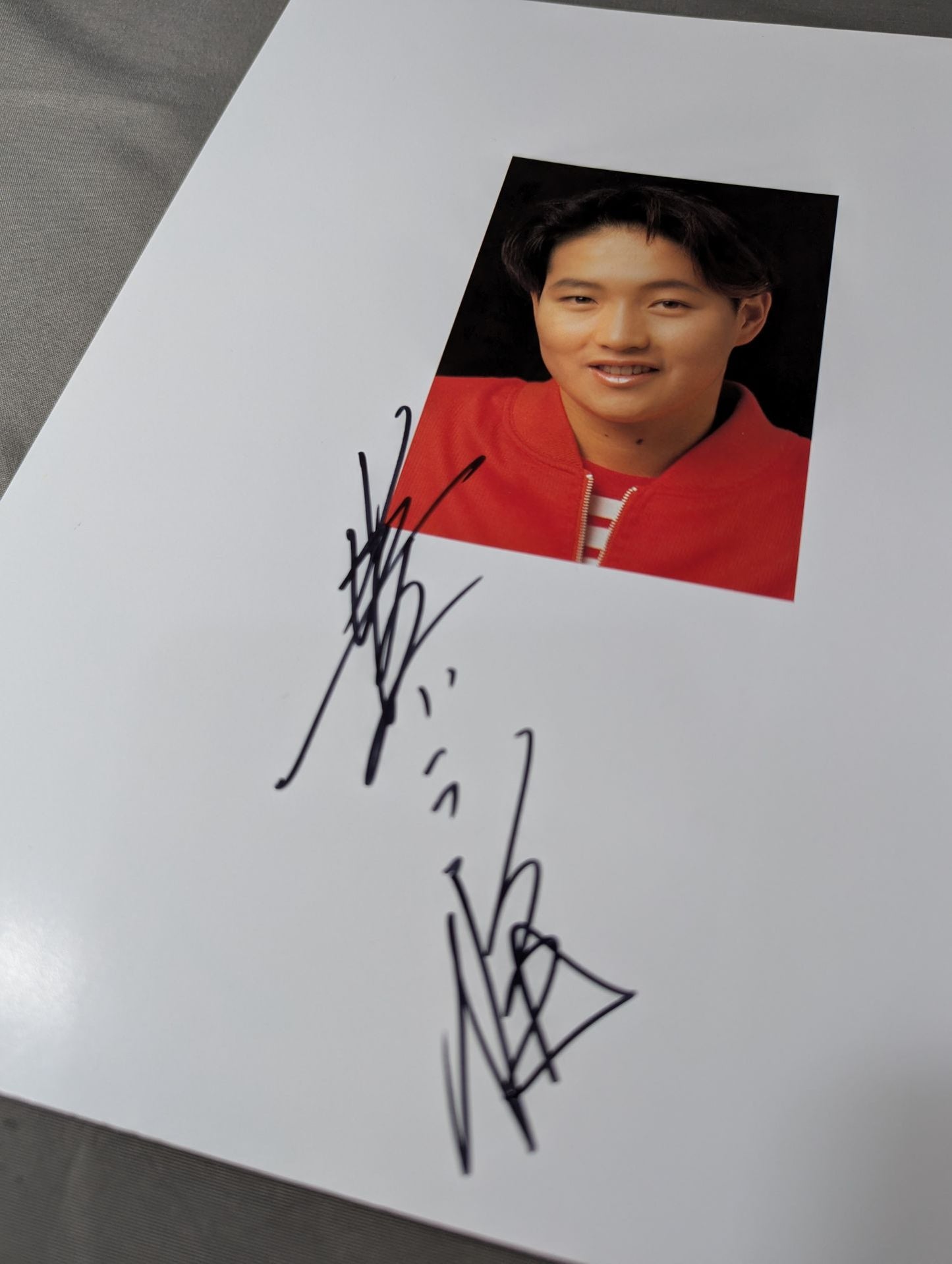 【hand signed autograph】 I met you again Chigusa Nagayo Photo collection CHIGUSA FIRST