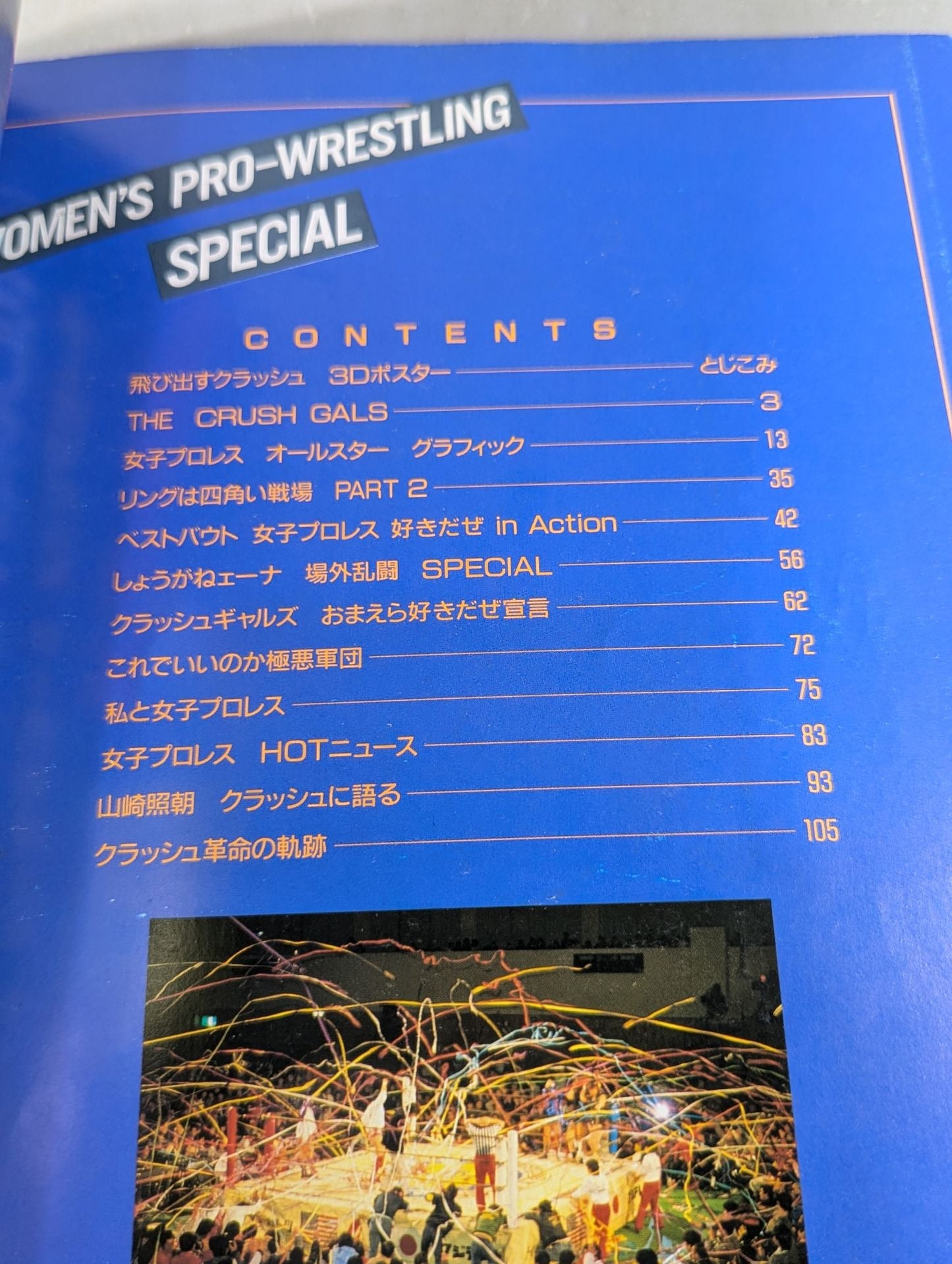 女子プロレスSPECIAL 好きだぜコノヤローッ!!