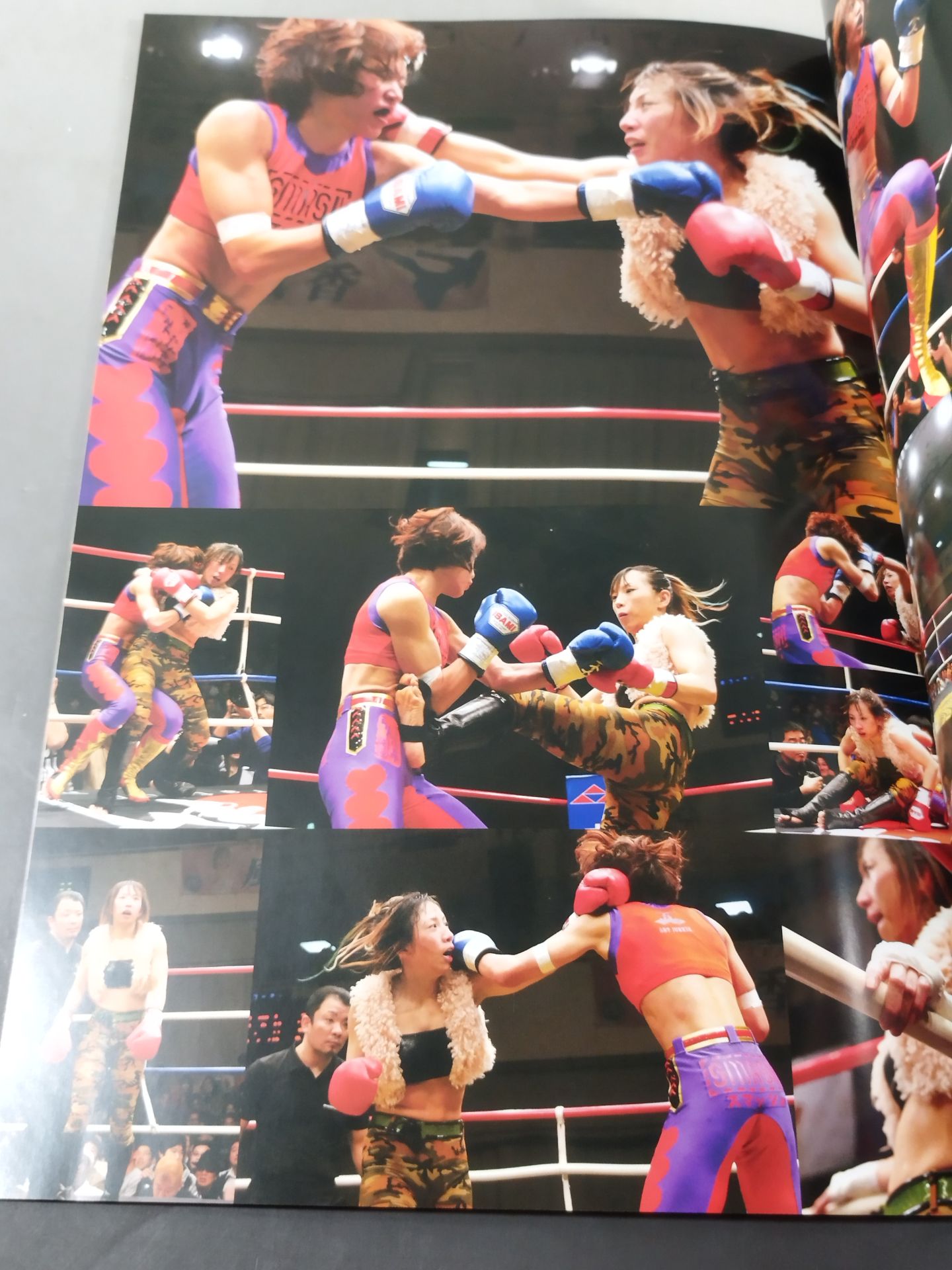 【Fuka hand signed autograph 】 FOTOLIBRE de Mascara Numero.13
