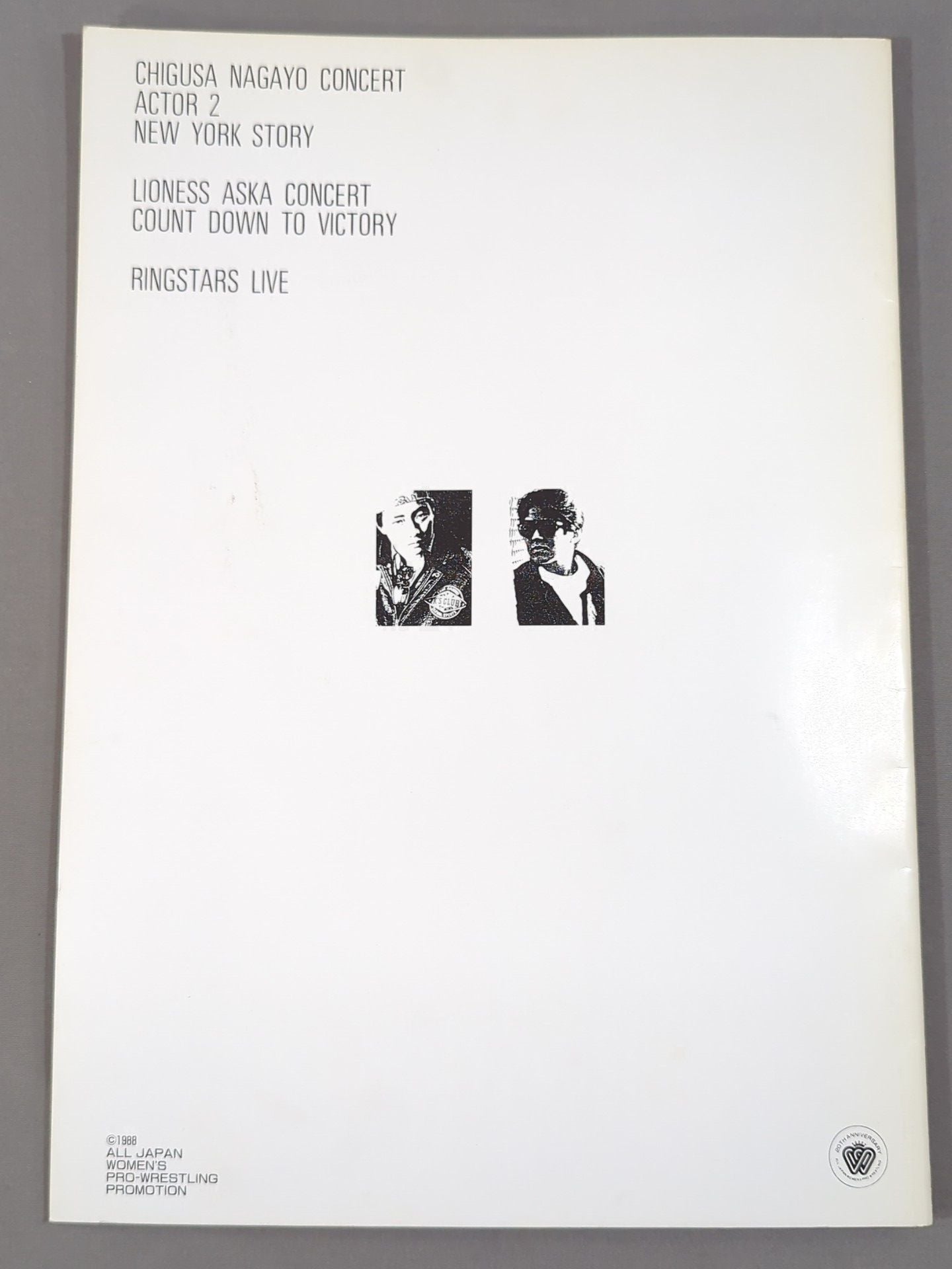 長与千種・ライオネス飛鳥 / ACTOR 2 NEW YORK STORY・COUNT DOWN TO VICTORY