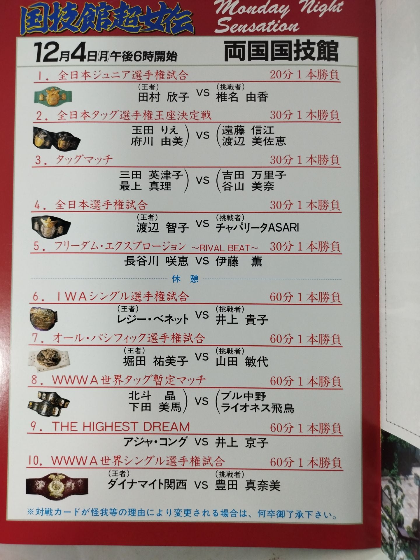 Kokugikan Super Women's Biography