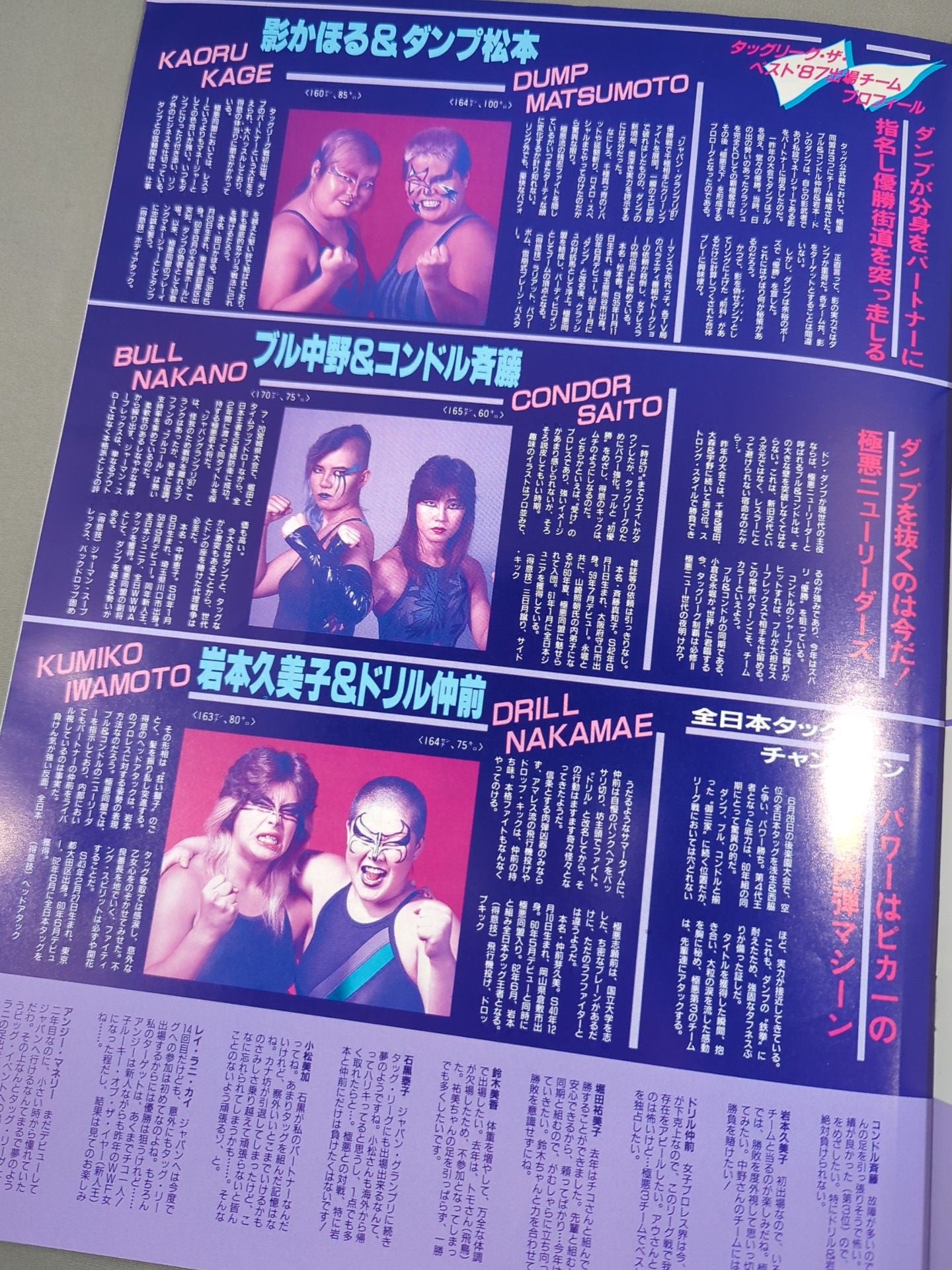 リングスターSPECIAL ’87 Vol.36