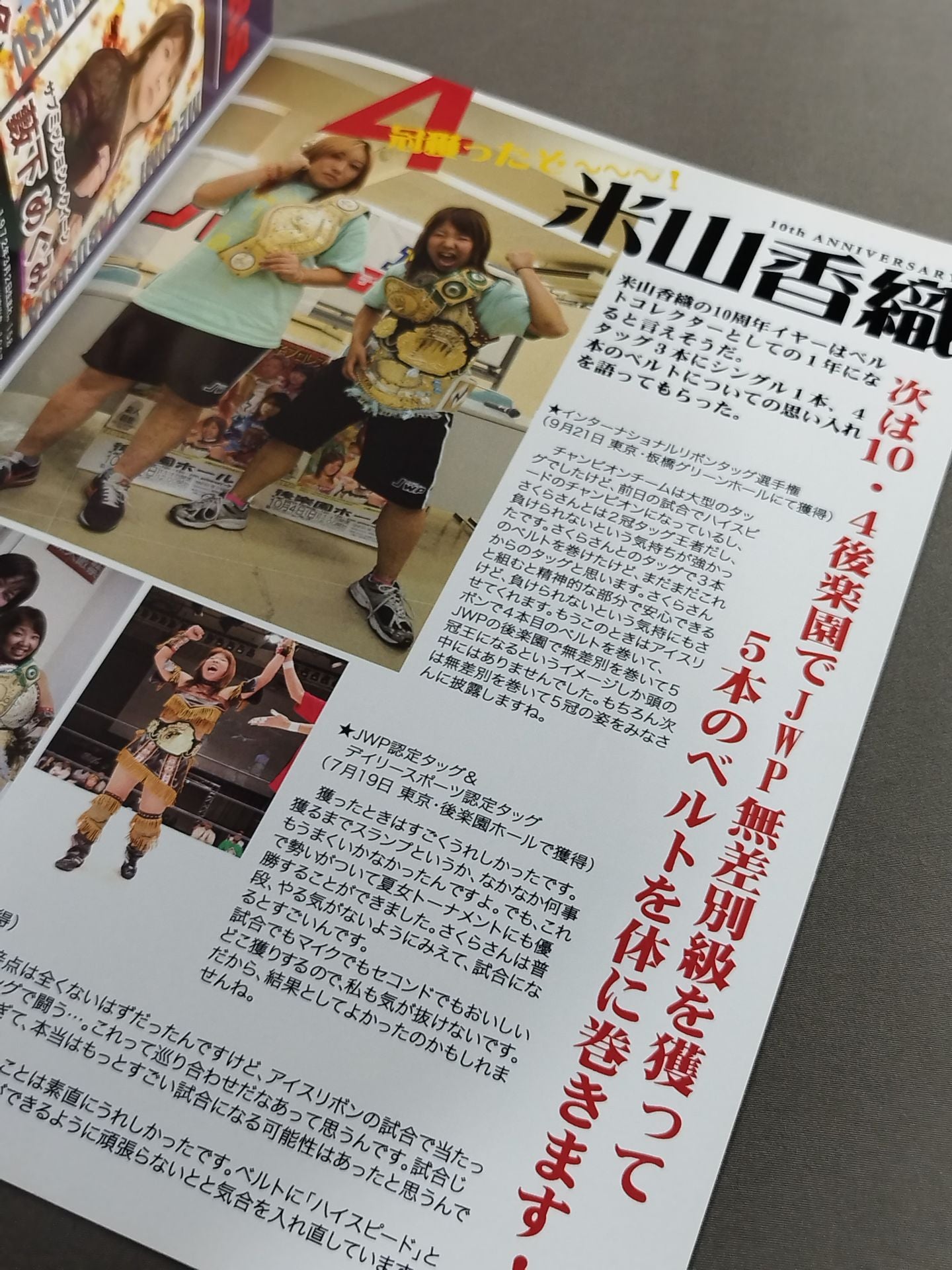 JWP / オフィシャルパンフレット2009 Vol.3