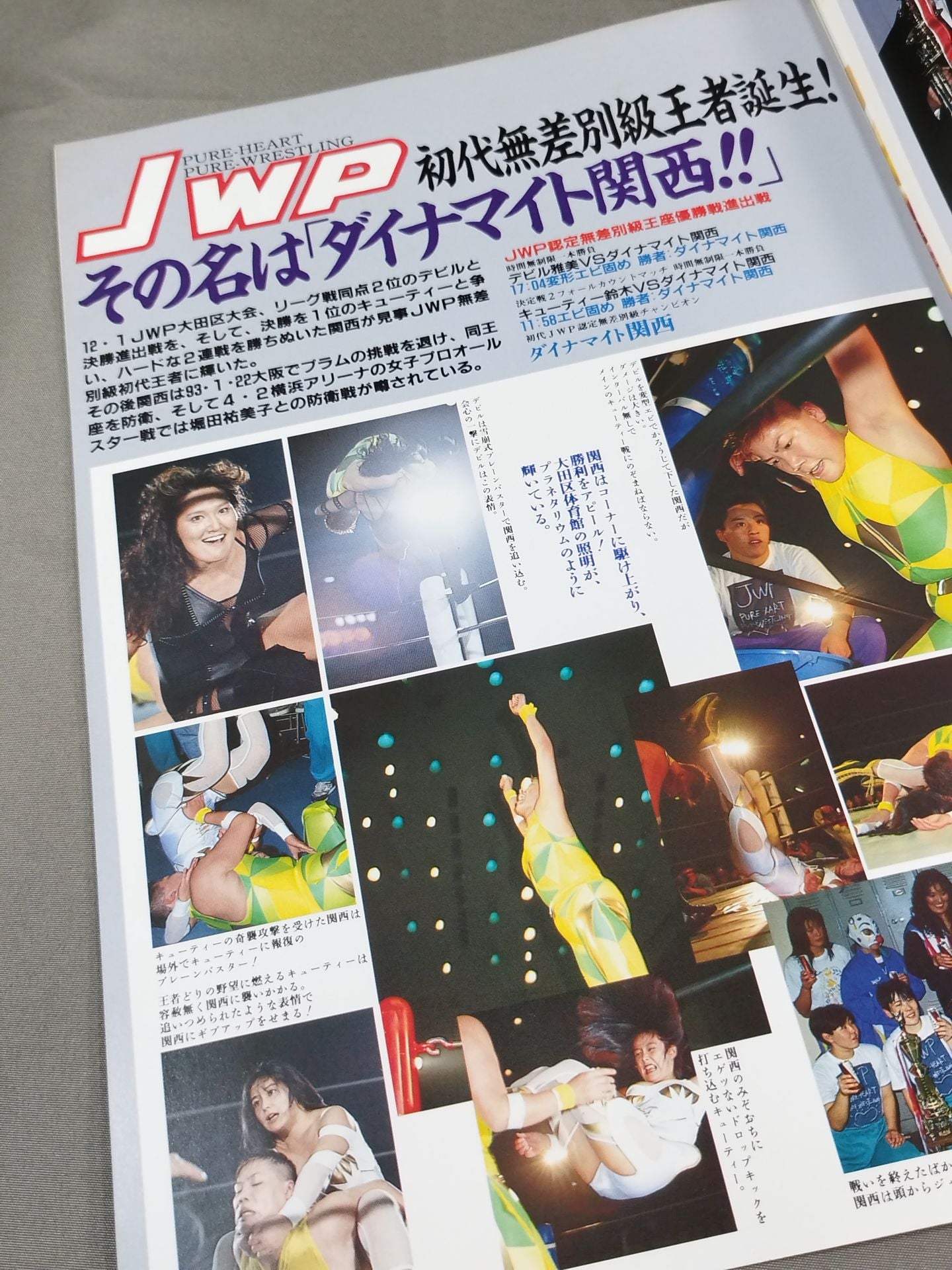 JWP / OFFICIAL PAMPHLET Vol.5